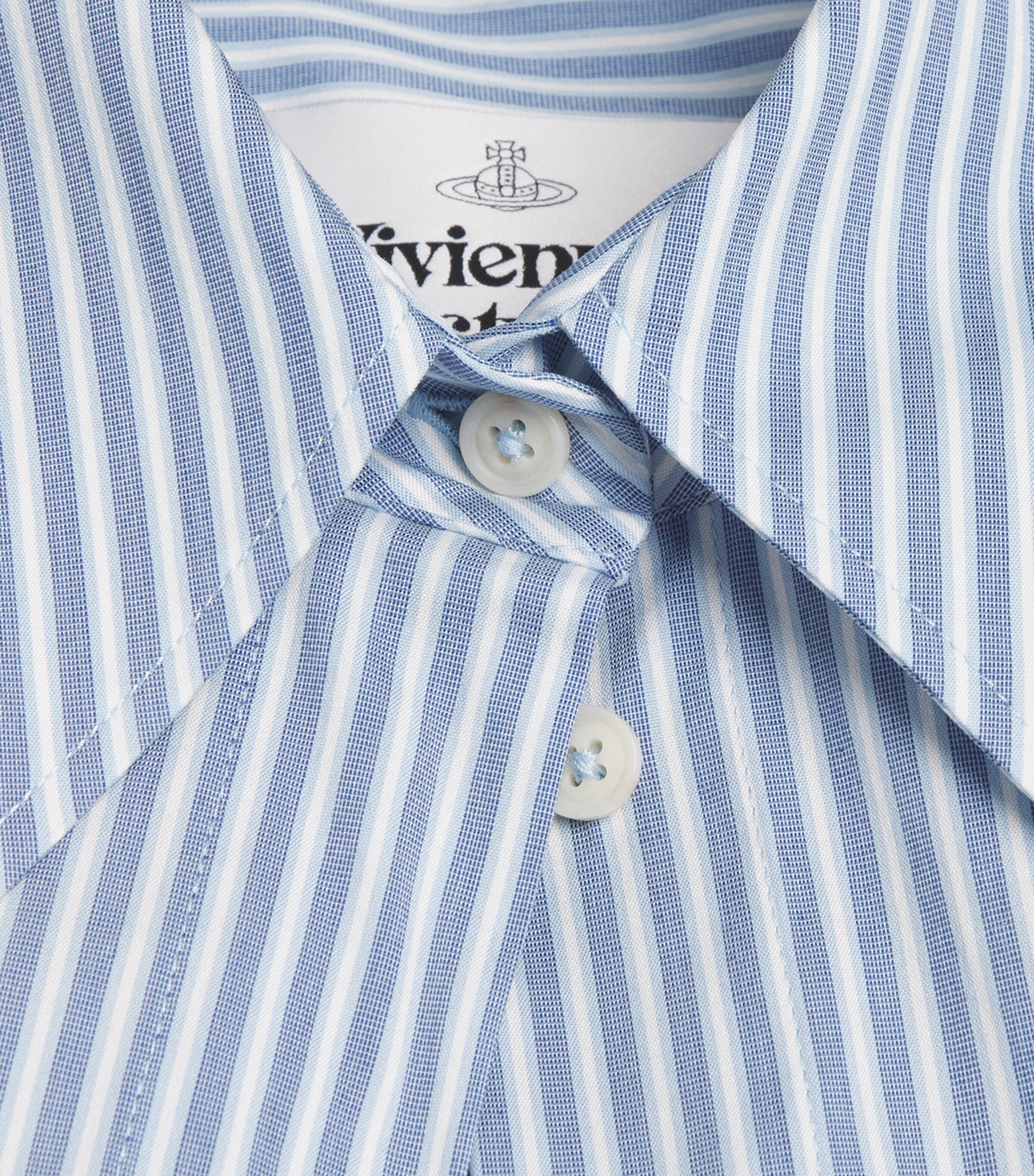 Vivienne Westwood Blue Stripe Gexy Shirt | Harrods US