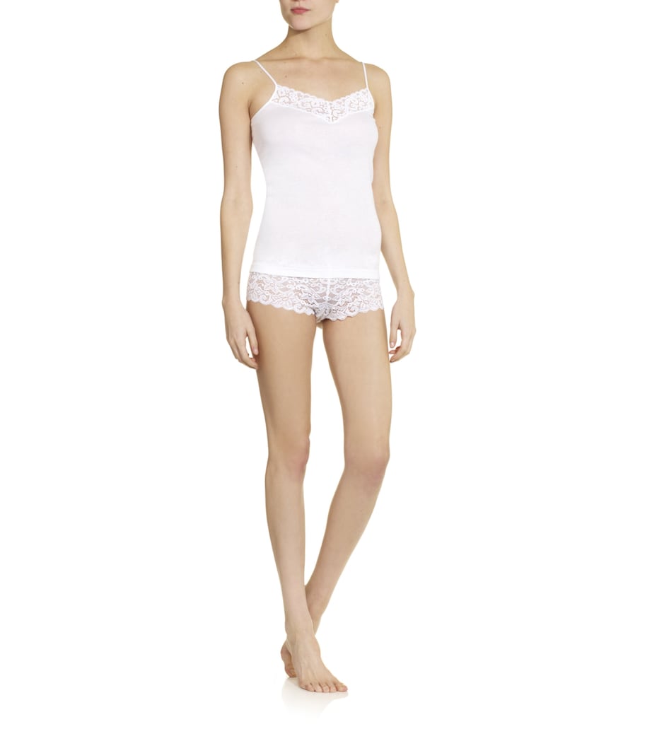 V-Neck Moments Camisole WHITE Image 2