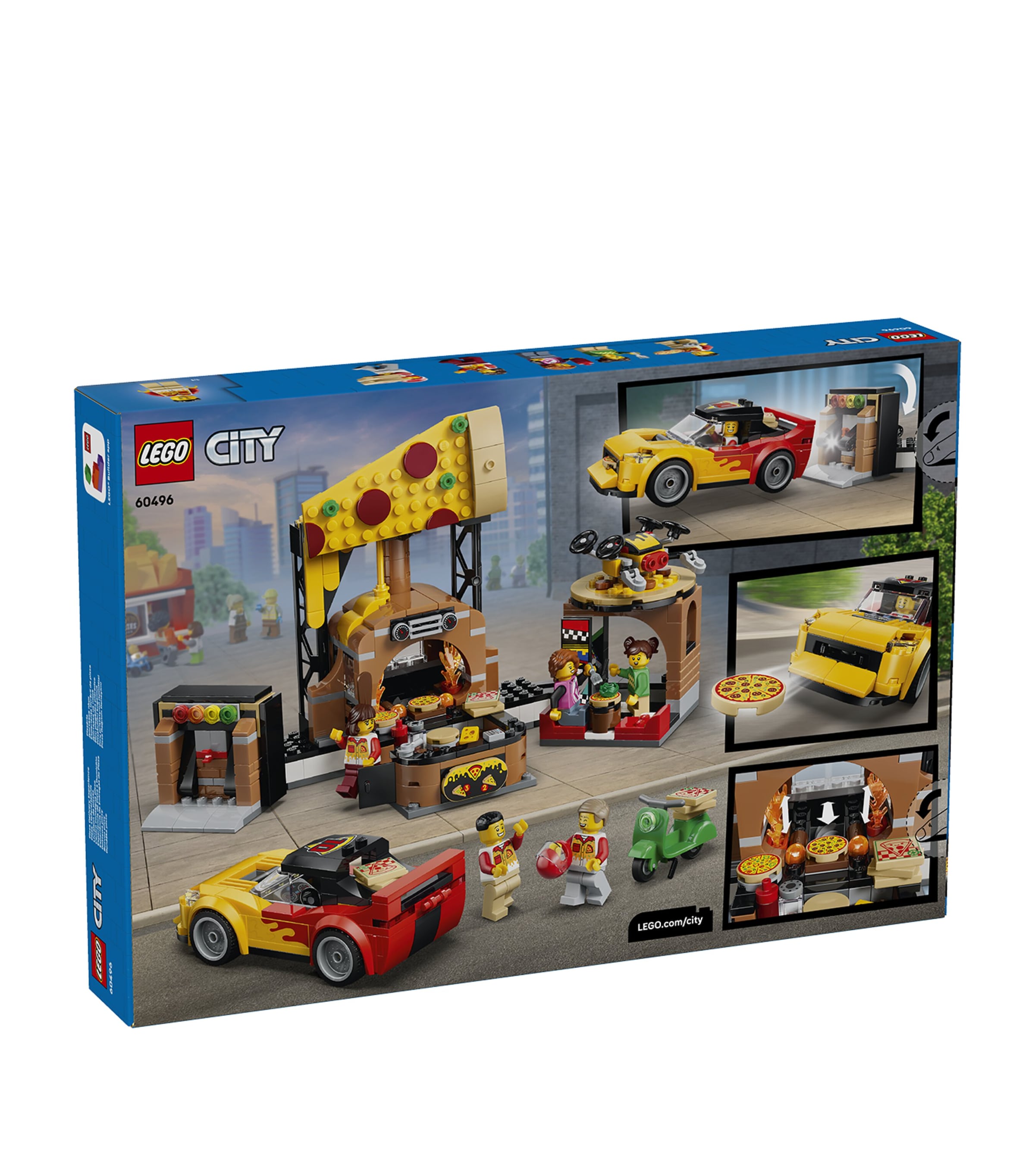 Lego LEGO City Pizza Delivery Experience with Vehicles 60496 Image 2