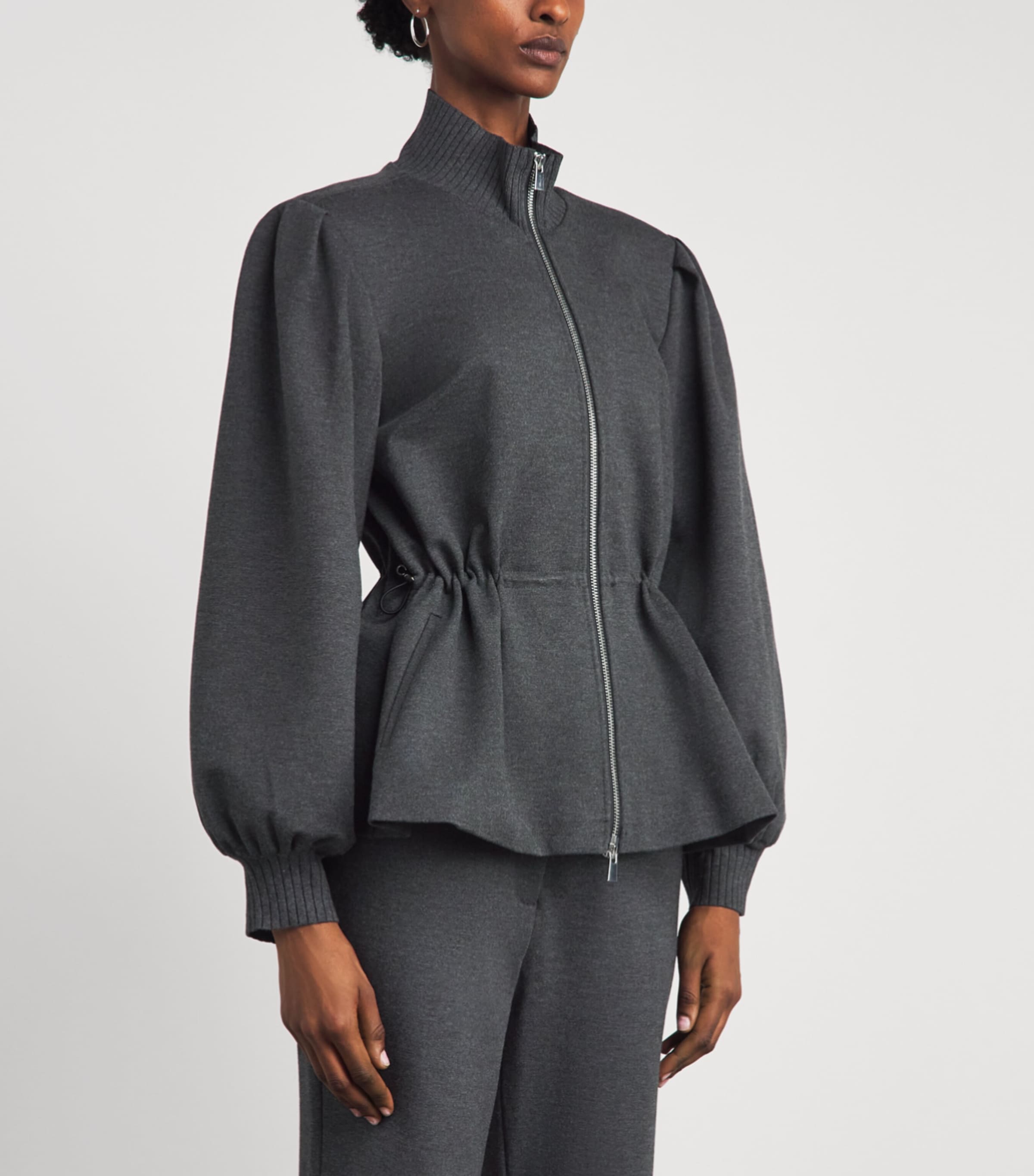 Toccin Womens Ida Drawstring Jacket Shadow Image 4
