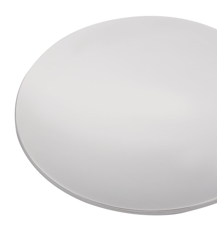 Round Soap Dish SILVER Image 2
