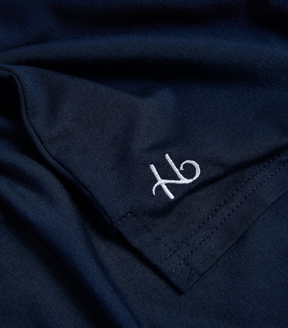 Contrast-Trim T-Shirt (4-16 Years) NAVY CLUNCH Image 3