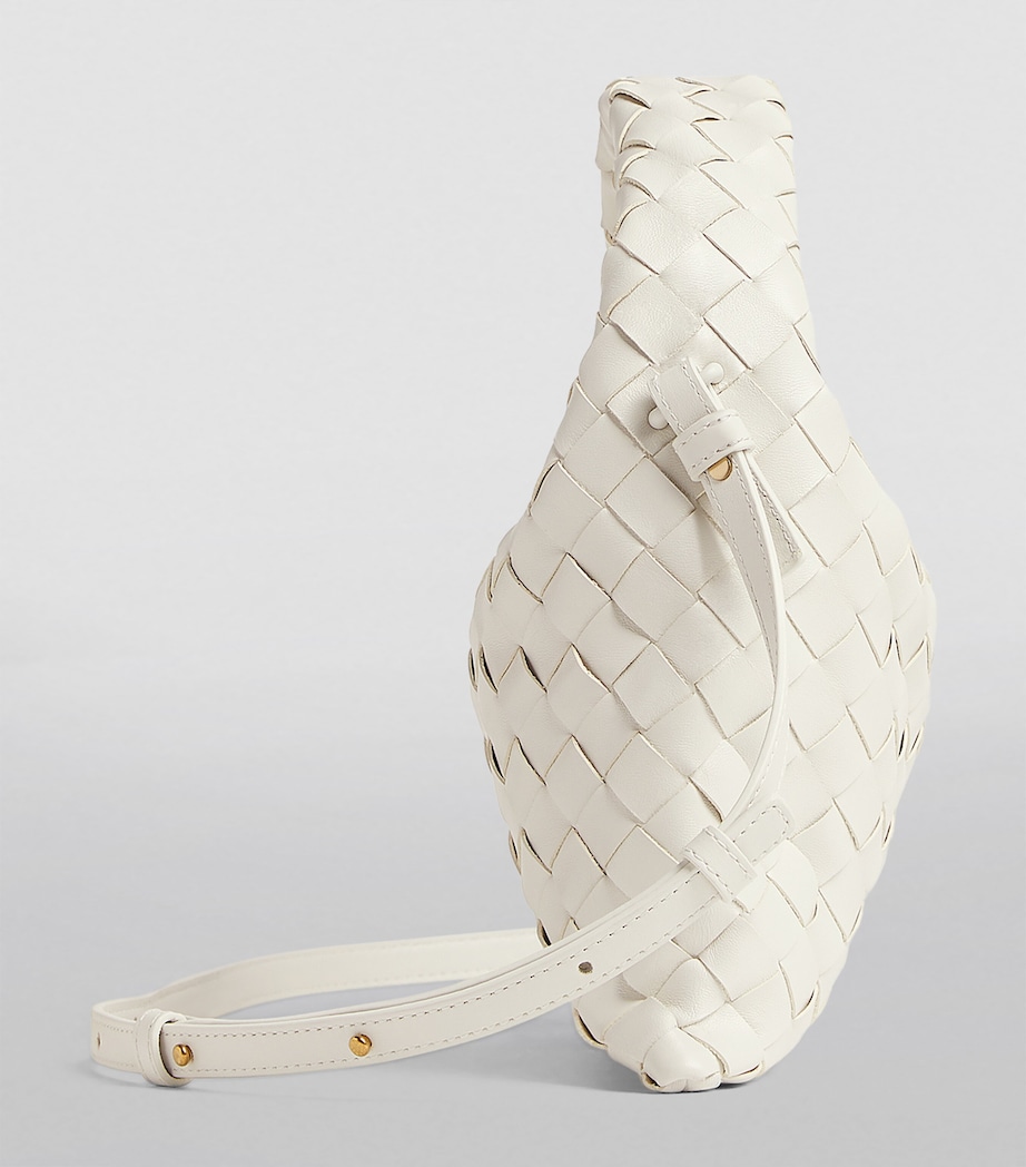 Small Leather Hop Cross-Body Bag 9156 Image 4