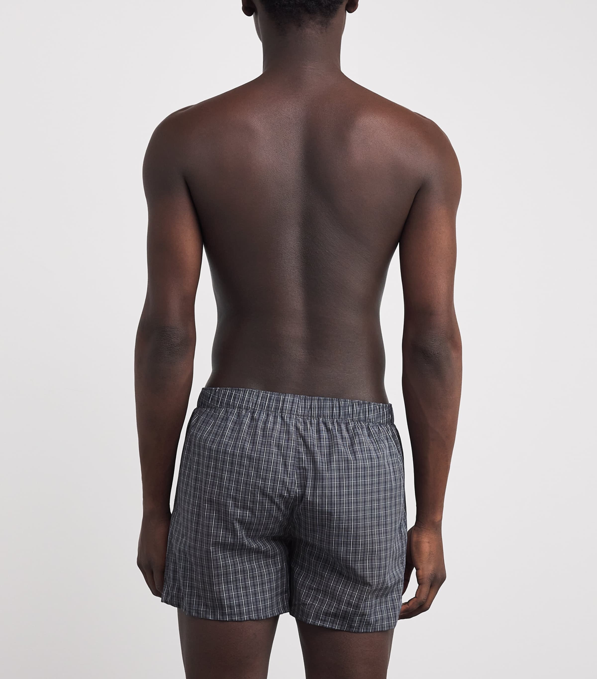 Cotton Check Fancy Woven Boxers 2385 CASUAL CHECK Image 3