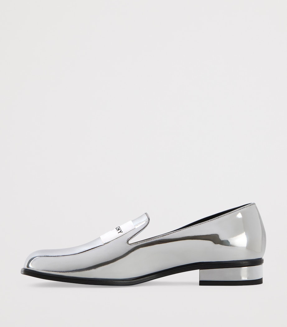 Leather Tux Loafers SILVERY GREY Image 4