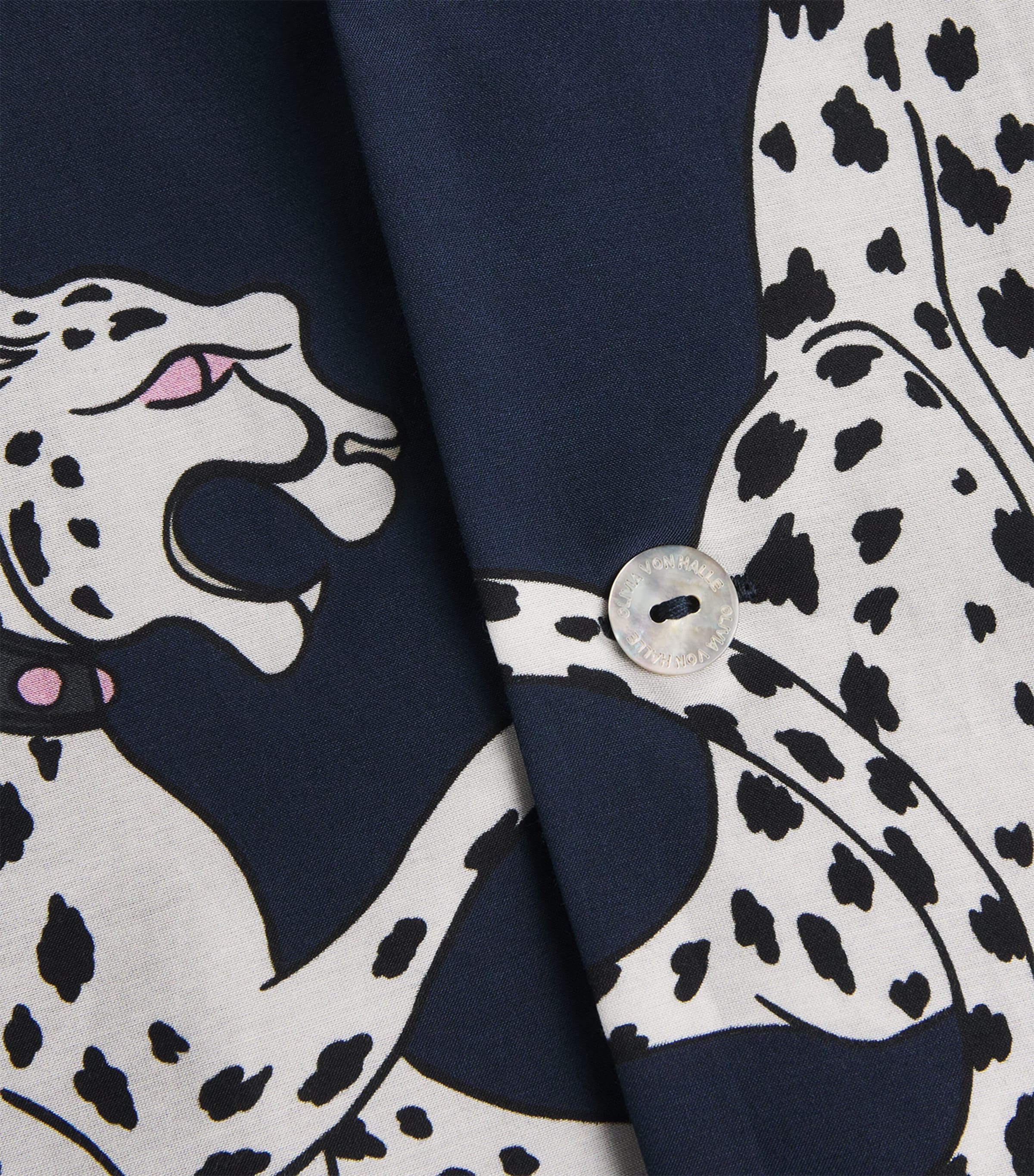 Cotton-Silk Cheetah Casablanca Pyjama Set ZIEGFELD Image 5