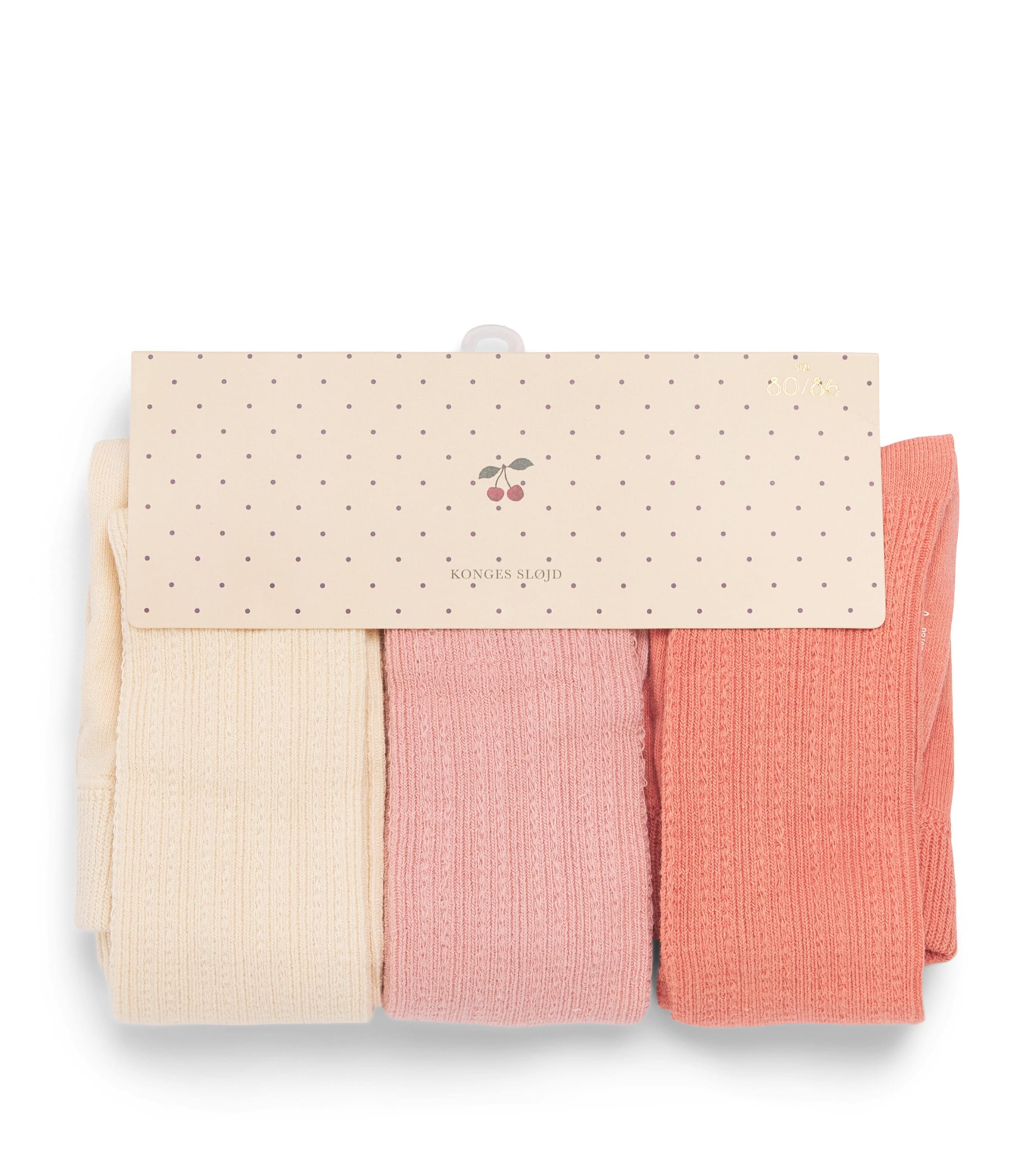 KONGES SLOJD Cotton-Blend Tights (Pack of 3) Mix Image 1