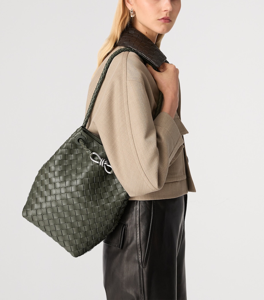 Small Leather Andiamo Bucket Bag 3297 Image 2