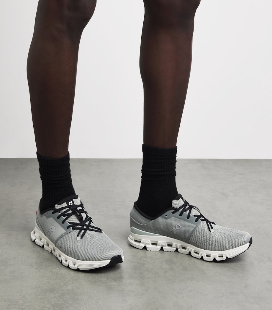 On Mens Cloud X 4 Trainers Tin | Iceberg Image 4