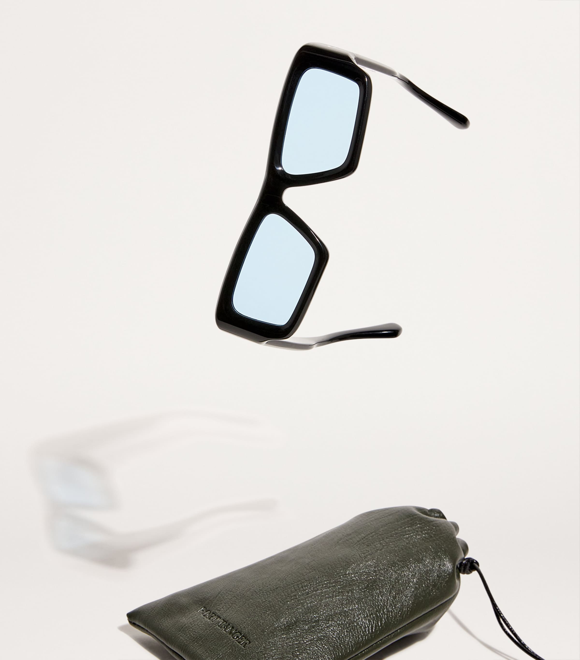 Acetate Sabea Sunglasses RIF BLUE LENS Image 5