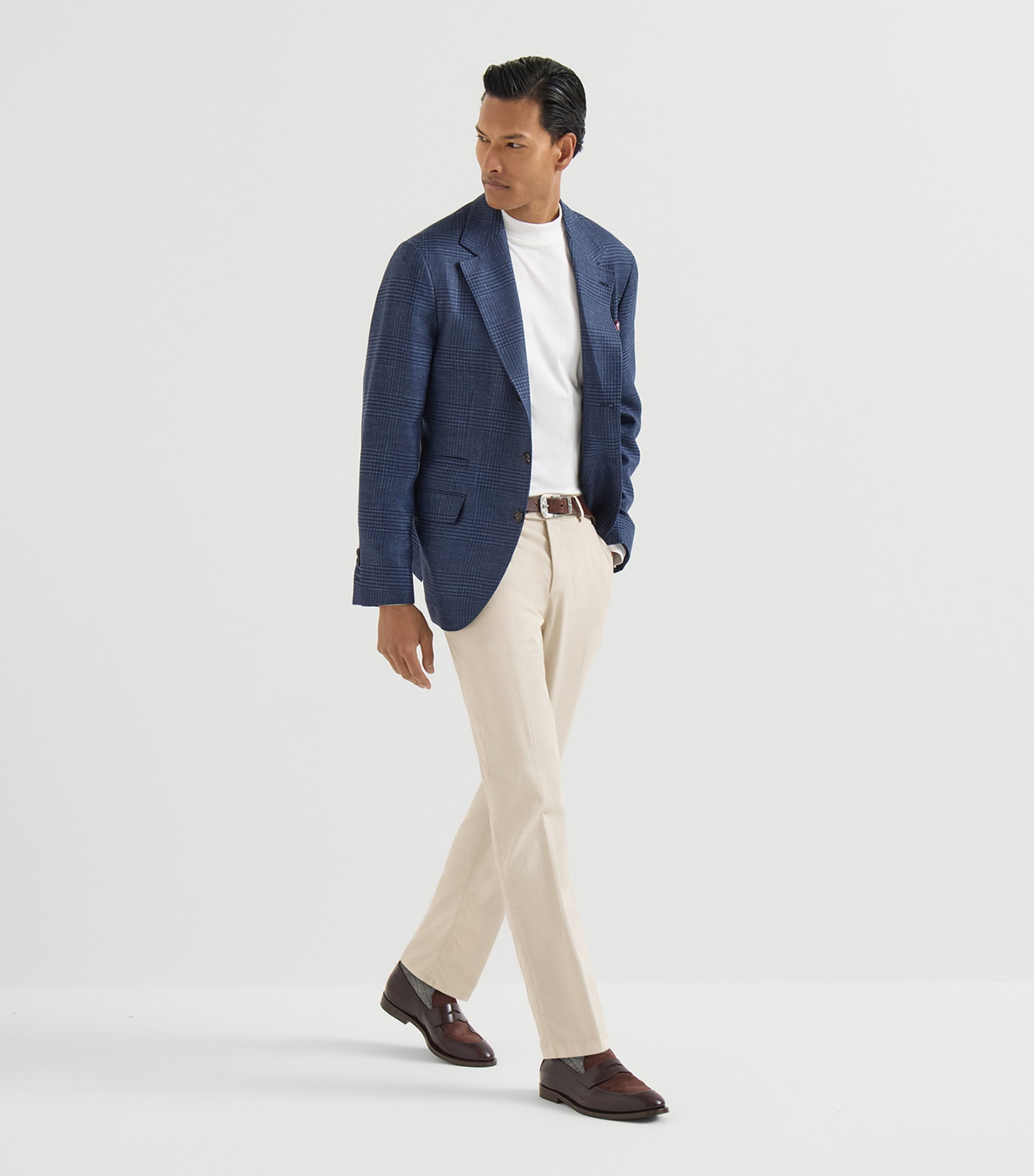 Brunello Cucinelli Mens M289LI1770C6233 DYED PANTS. Image 3