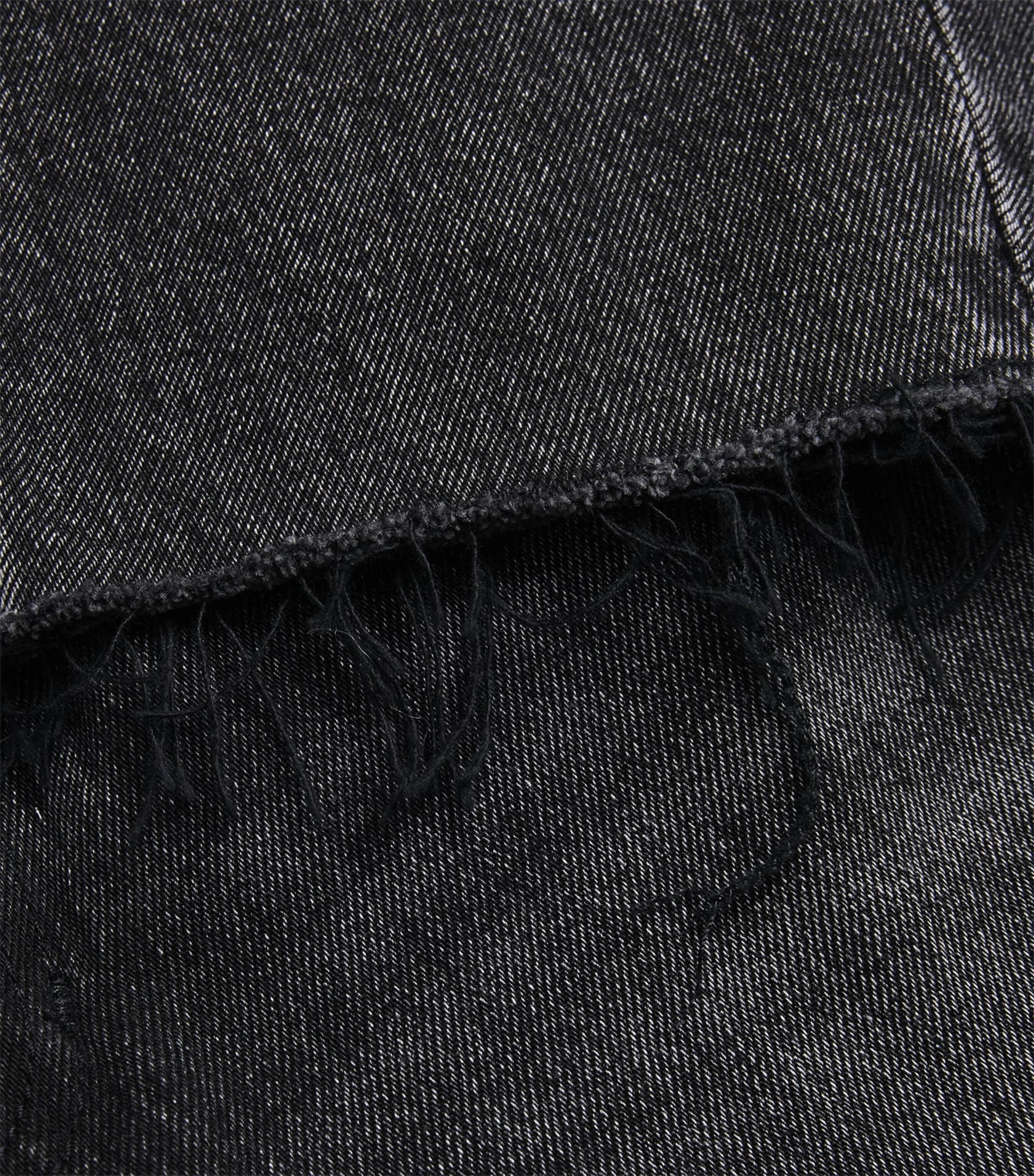 Sandro Paris Womens Barrel Jeans Dark Grey Image 6