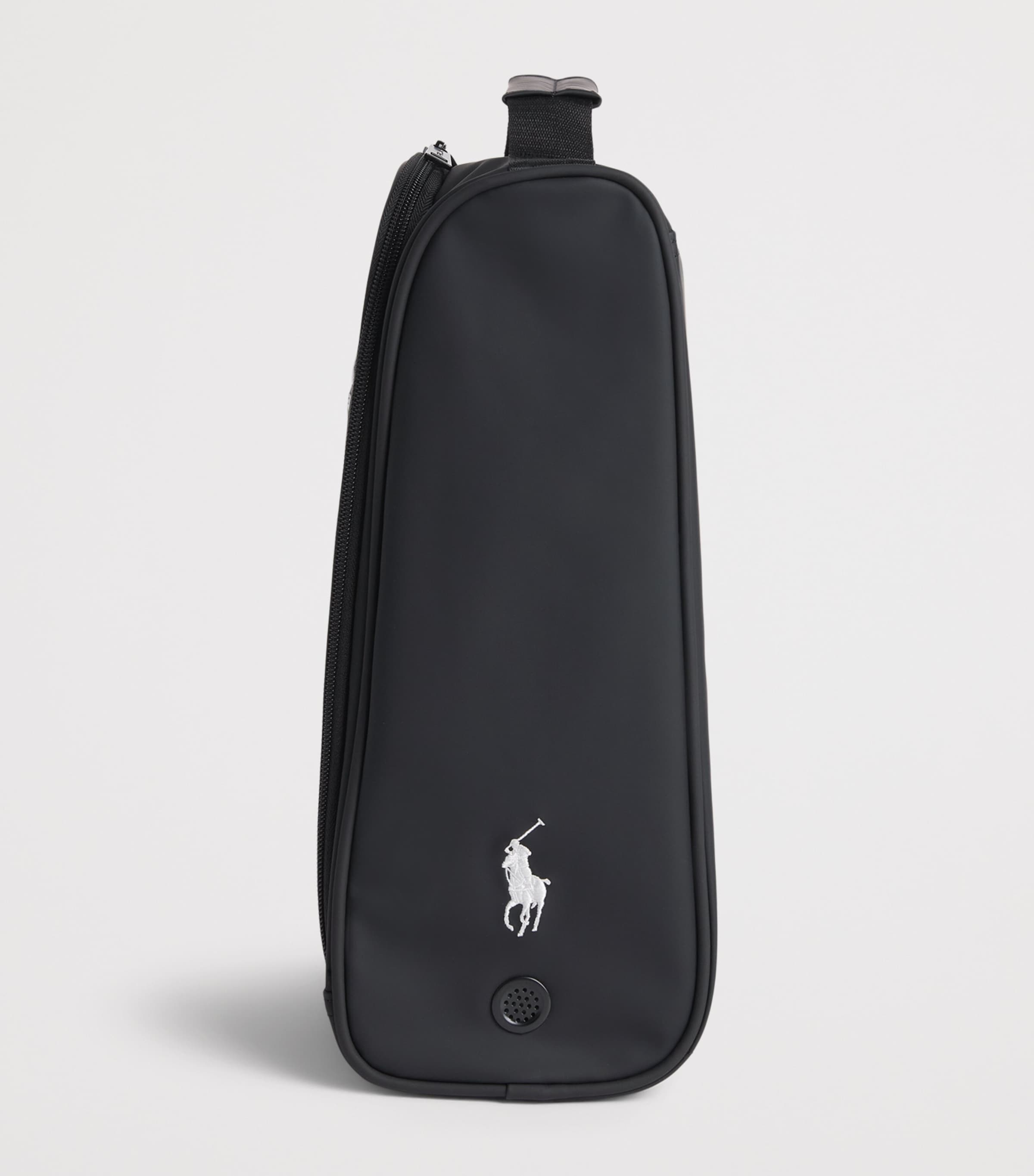 RLX Ralph Lauren Mens Logo Shoe Bag Black Image 2