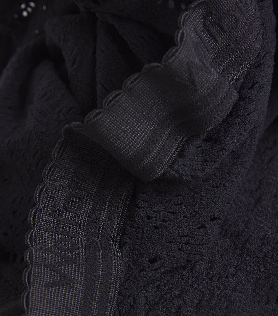 Mermaid Net Tights 7005 BLACK Image 4