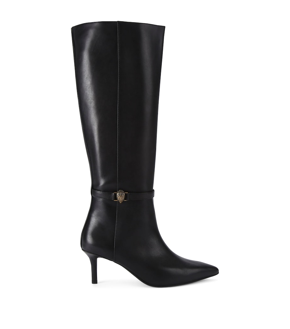 Kurt Geiger London Kensington Flexi Knee-High Boots Black Image 1
