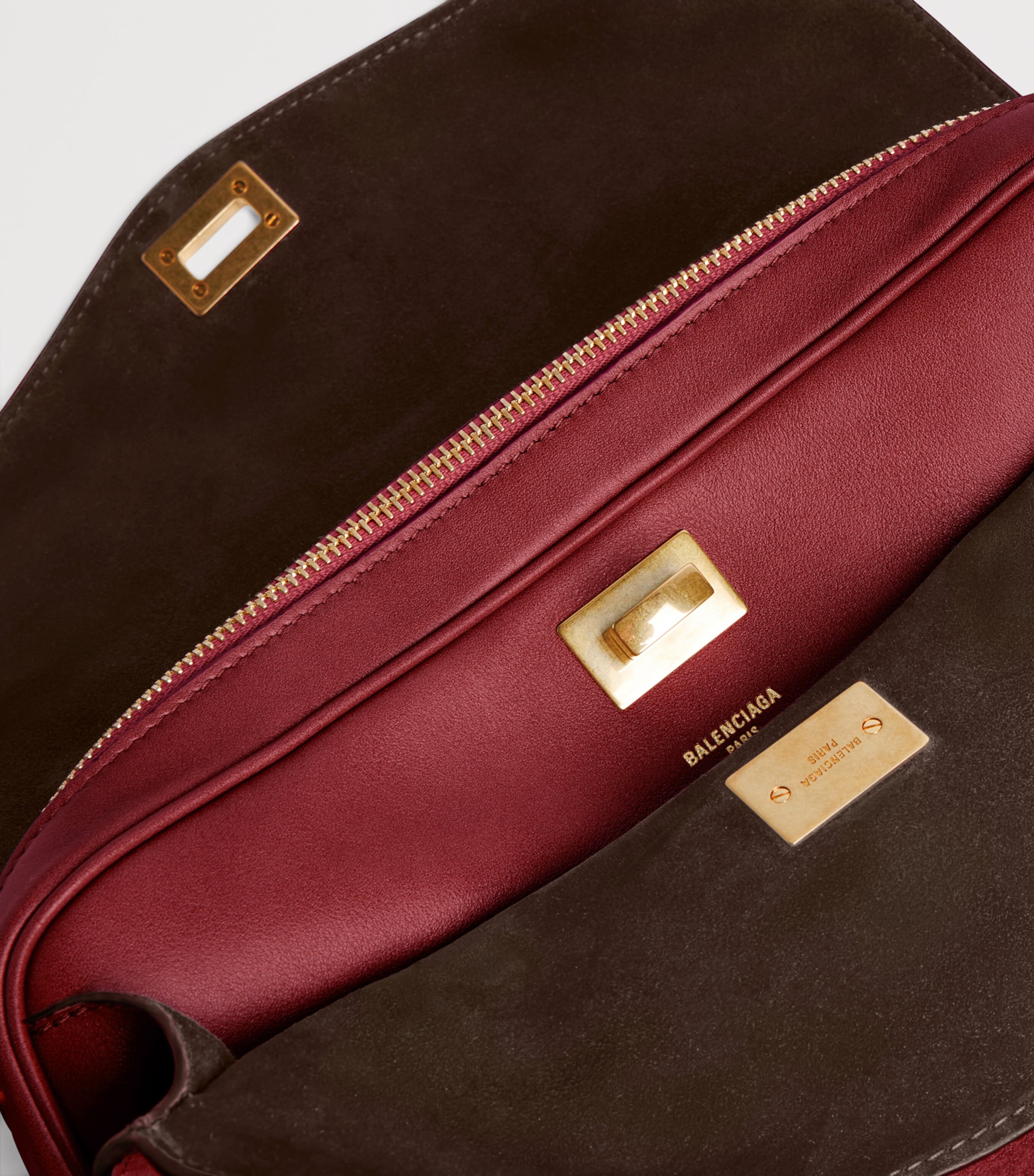 Balenciaga Medium Leather Le 7 Shoulder Bag Image 5
