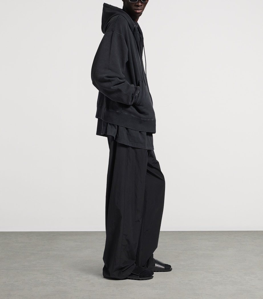 Cotton Masking Tape Logo Hoodie 1041 Image 4