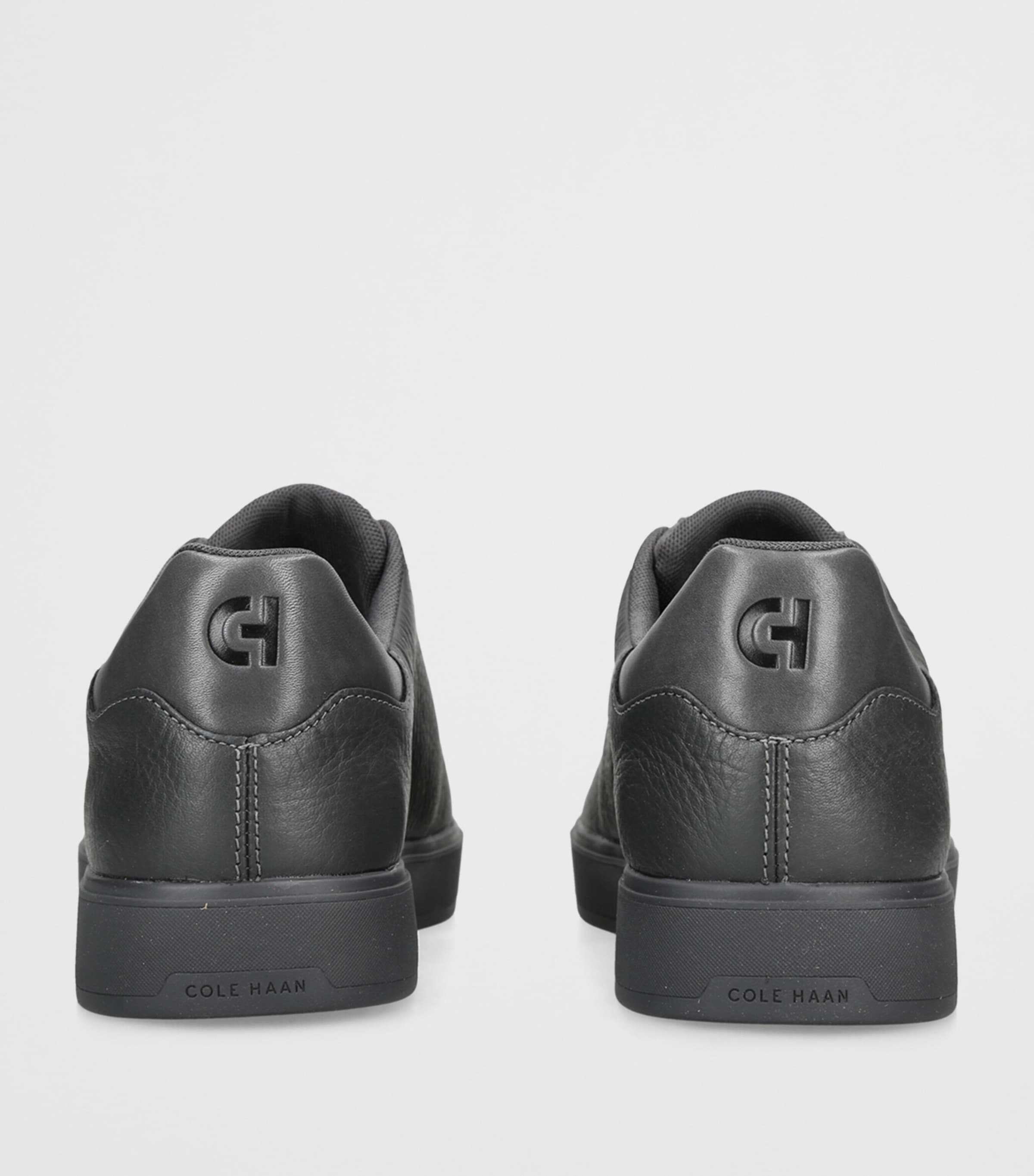 Cole Haan Leather GrandPrø Luxe Slip-On Sneakers Grey/dark Image 4