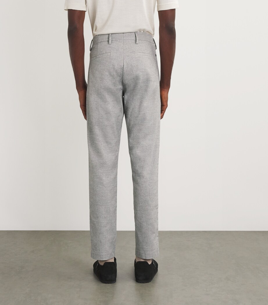 Theo Tailored Trousers GREY MELANGE #900 Image 4