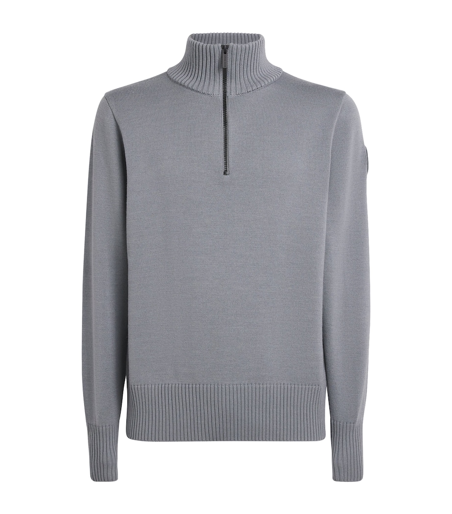 Rosseau Quarter-Zip Sweater STRATUS GREY 9838 Image 1