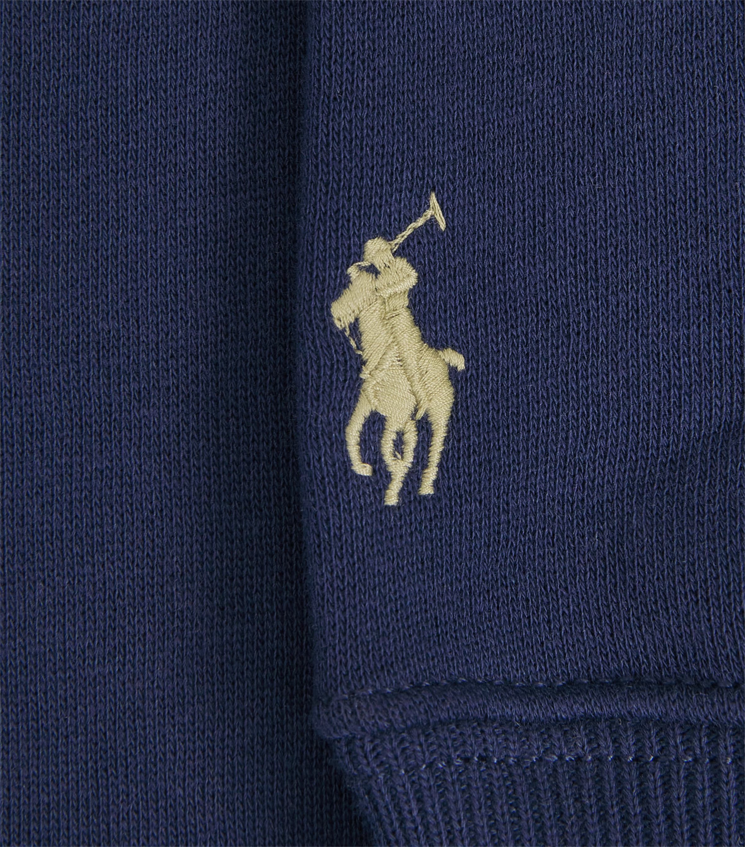 Fleece Logo Cardigan NEWPORT NAVY Image 5
