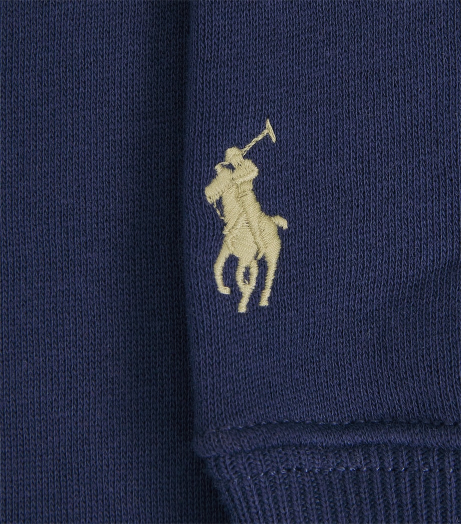 Fleece Logo Cardigan NEWPORT NAVY Image 5