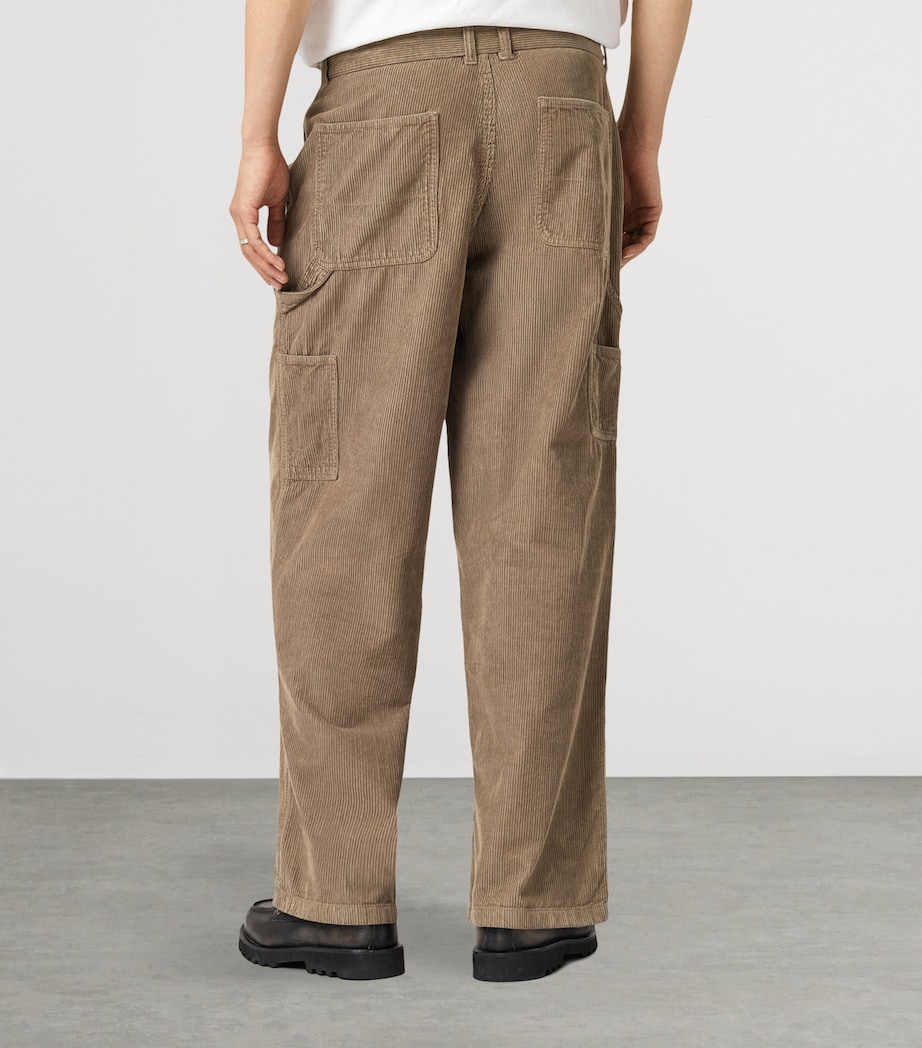 Corduroy Dunstan Trousers GULL BROWN Image 3