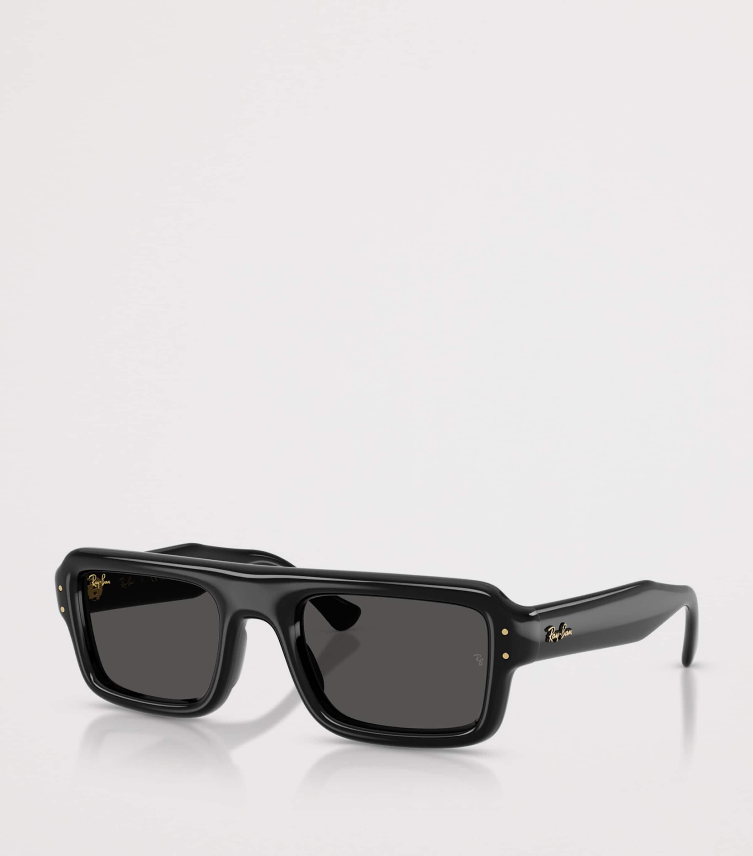 Ray-Ban Flacko Puffer Pilot Sunglasses Black Image 2