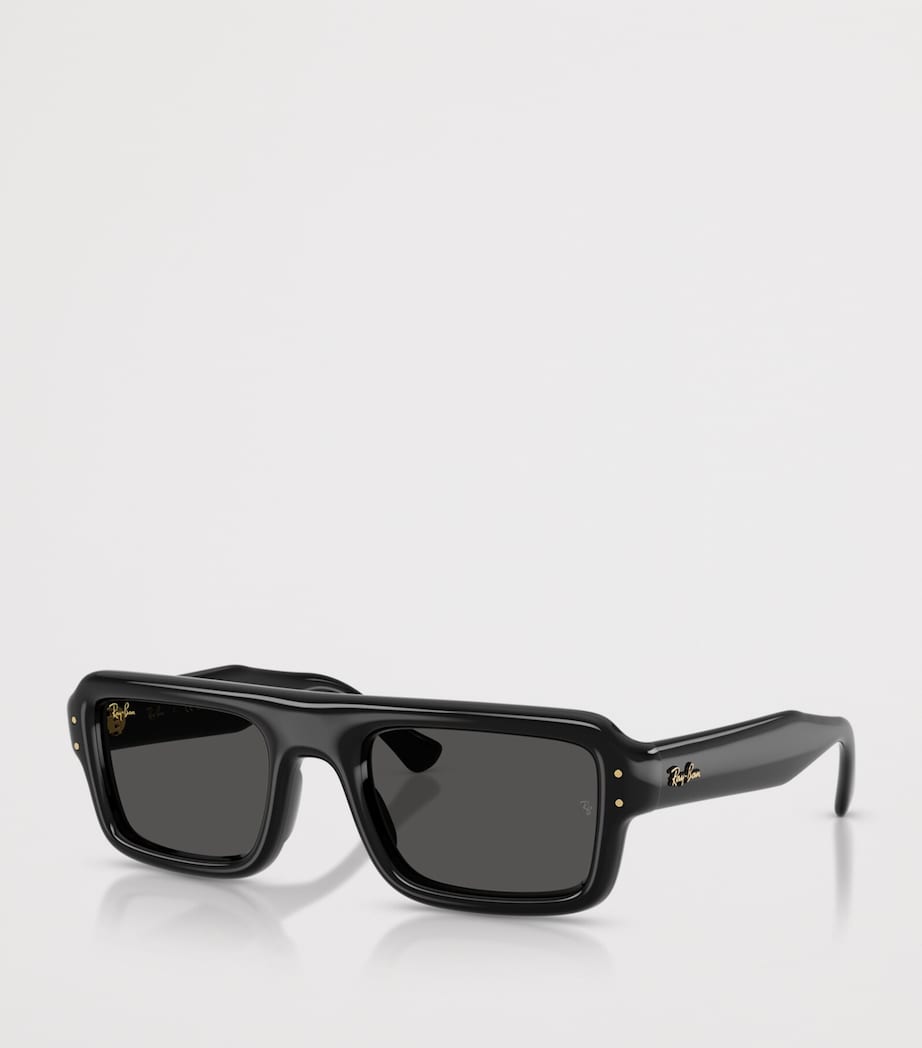 Ray-Ban Flacko Puffer Pilot Sunglasses Black Image 2
