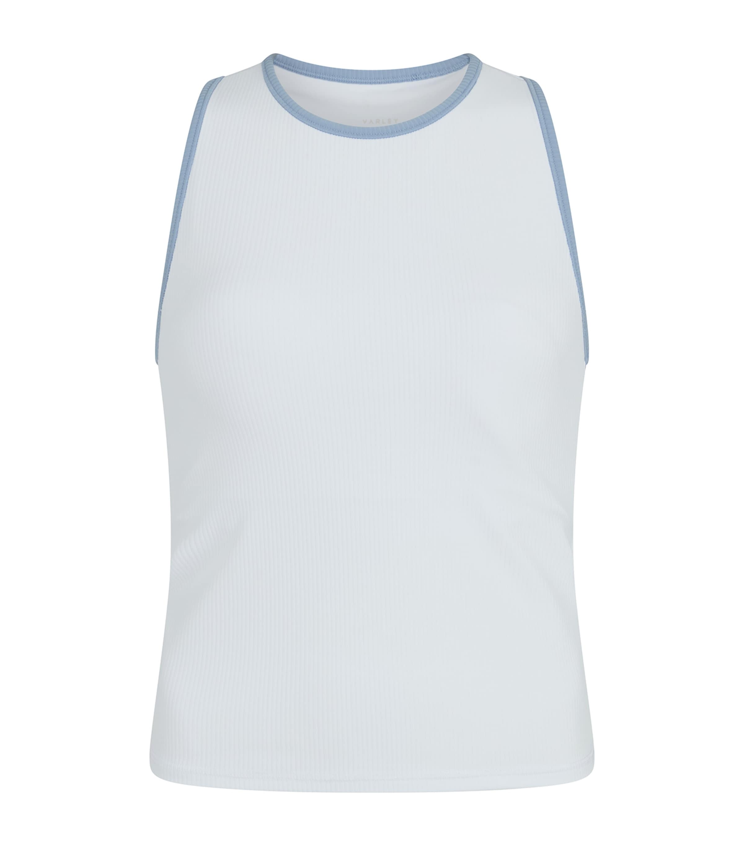 Varley Agneta Performance Tank Top In White
