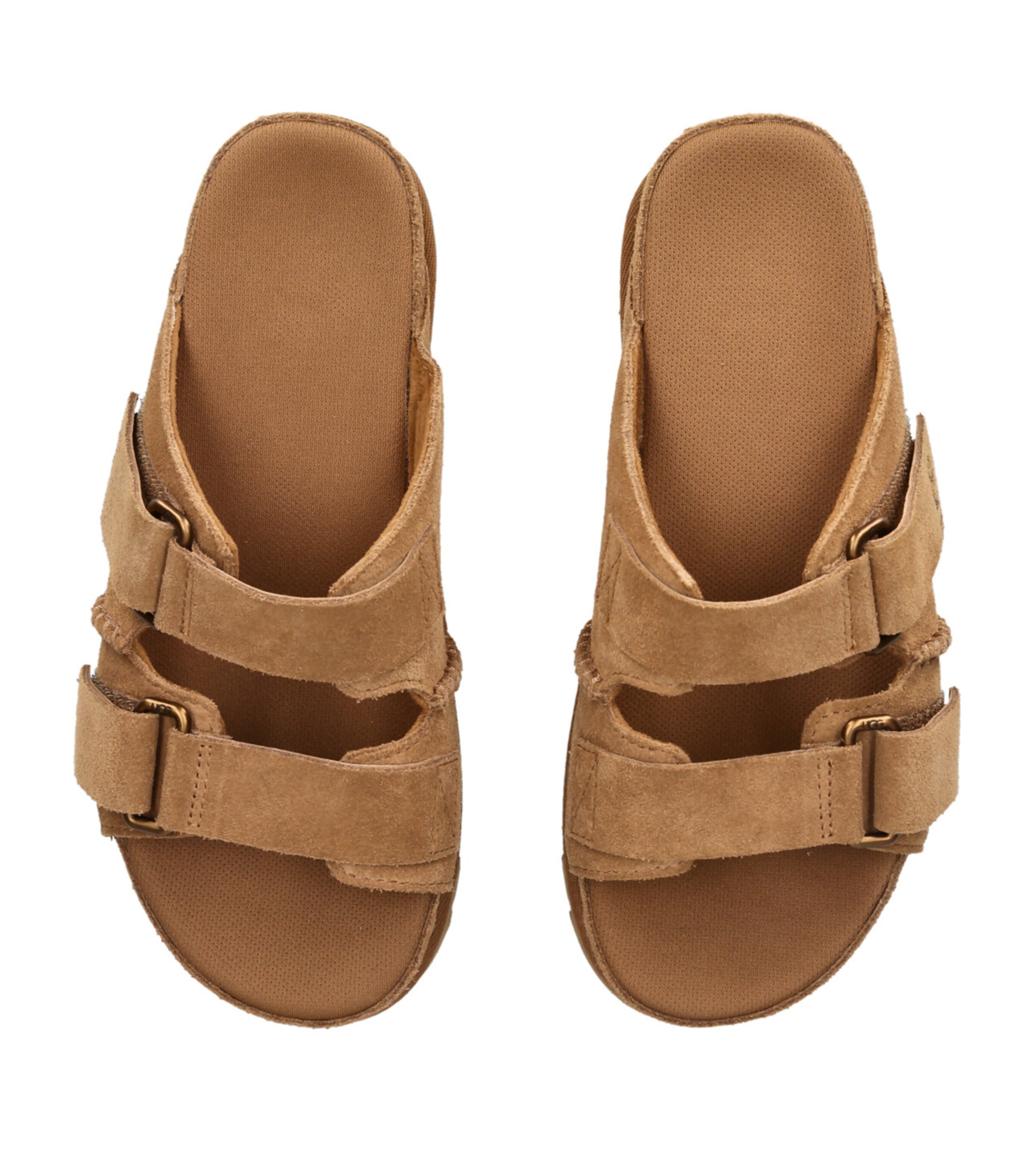 UGG Suede Goldenstar Slide Sandals Tan Image 4