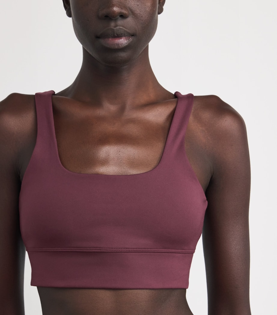 Freesoft Cori Sports Bra BURGANDY Image 6