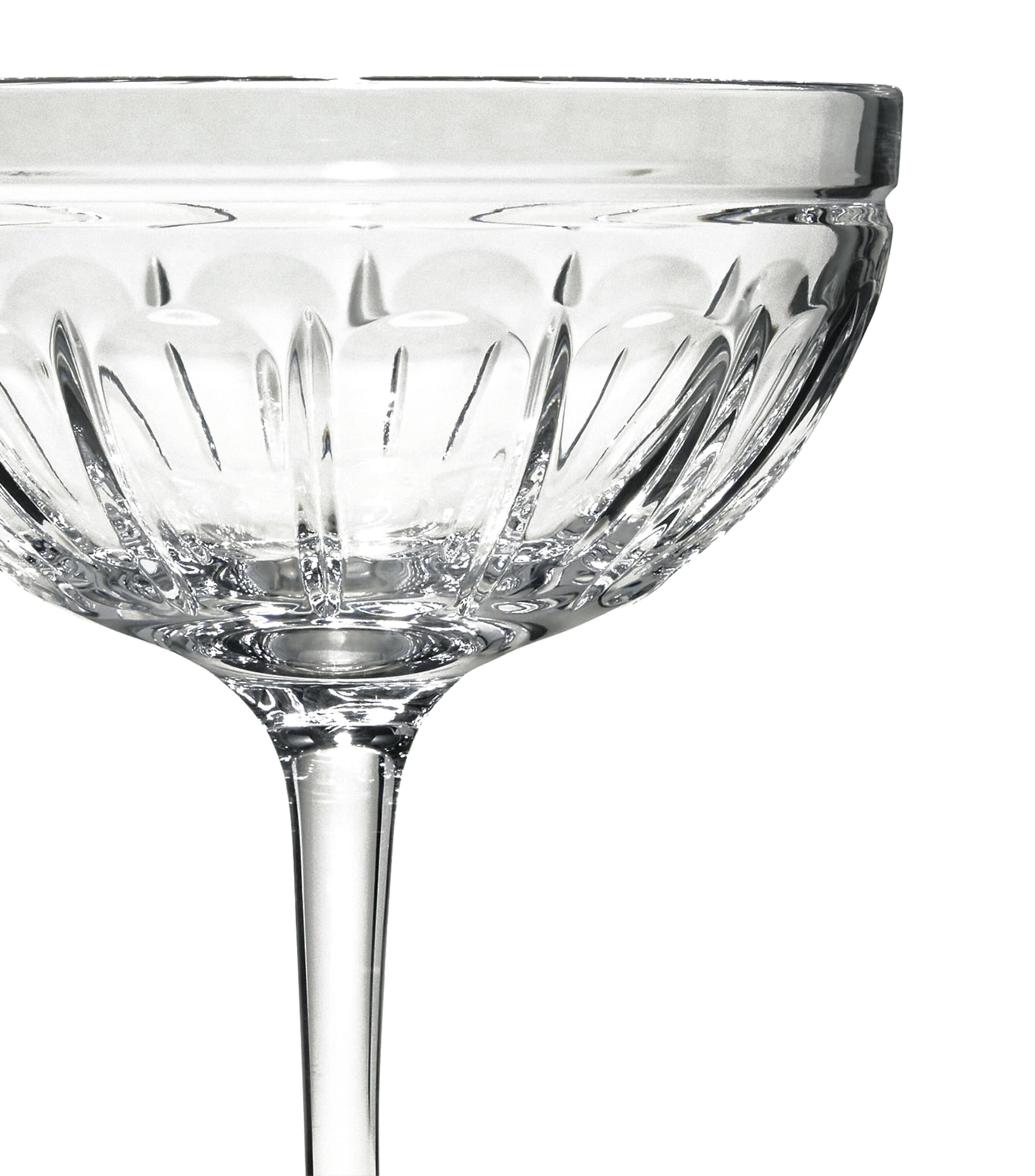 Crystal Glass Coraline Champagne Coupe (240ml) CLEAR GLASS Image 4