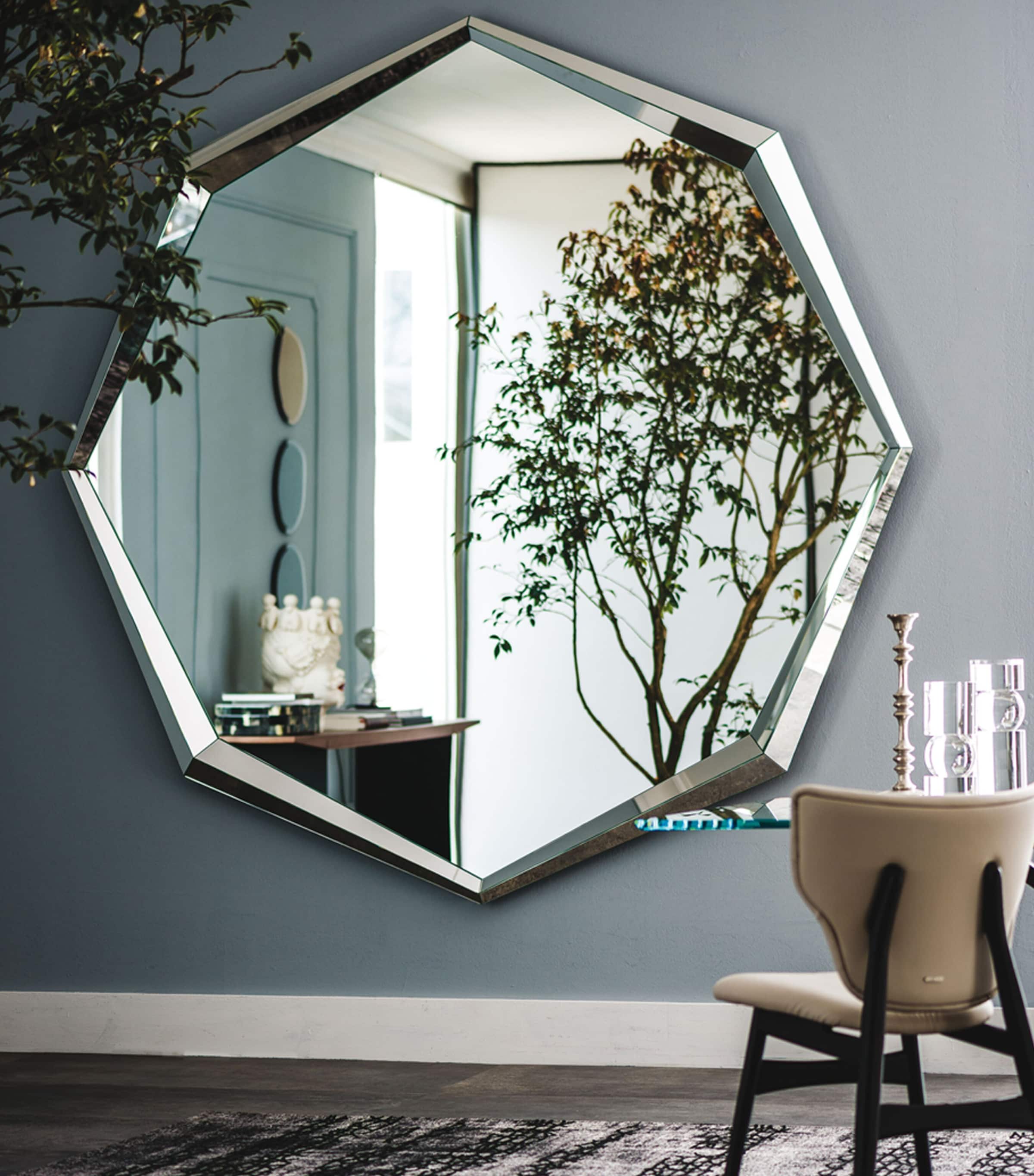 Cattelan Emerald Octaganal Mirror | Home Accessories | Mirrors