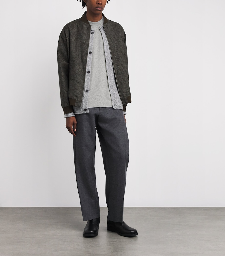 Cotton Stripe Monogram T-Shirt B499 Image 2