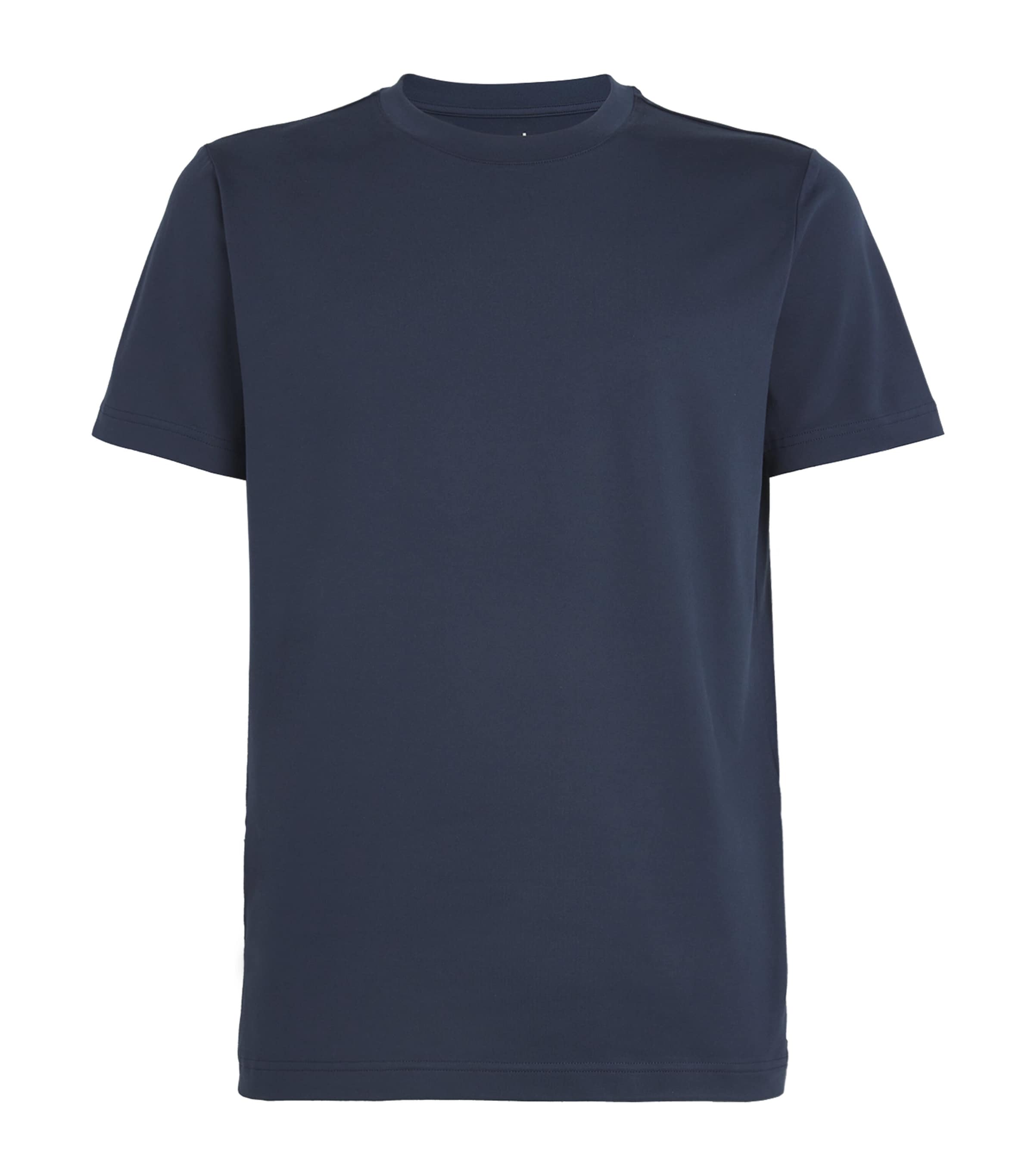 Alo Yoga Navy Conquer Reform T-Shirt | Harrods AU