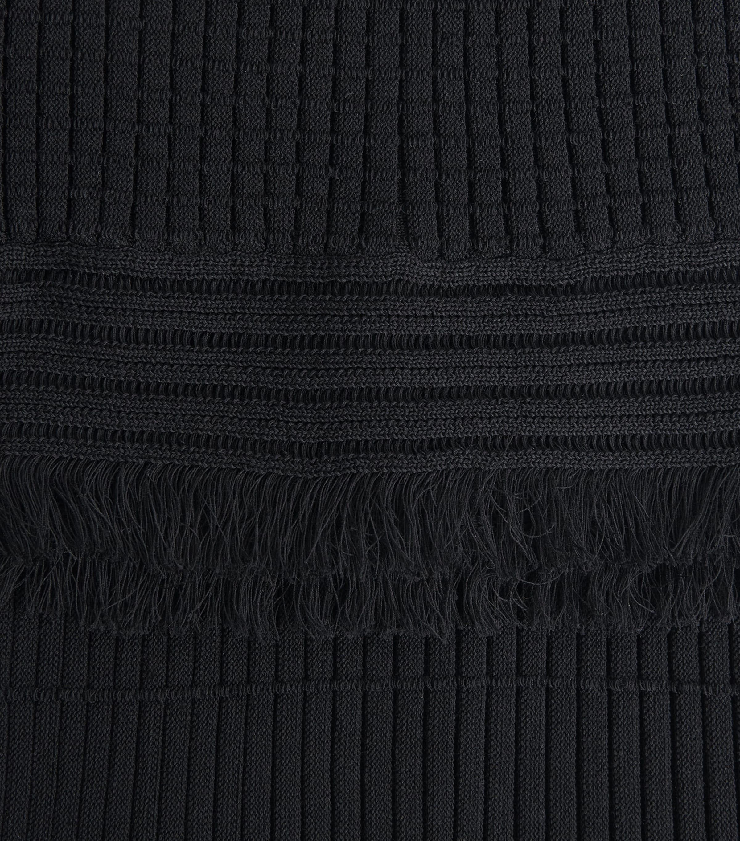 Rag & Bone Womens Distressed Ayan Tank Top Black Image 6