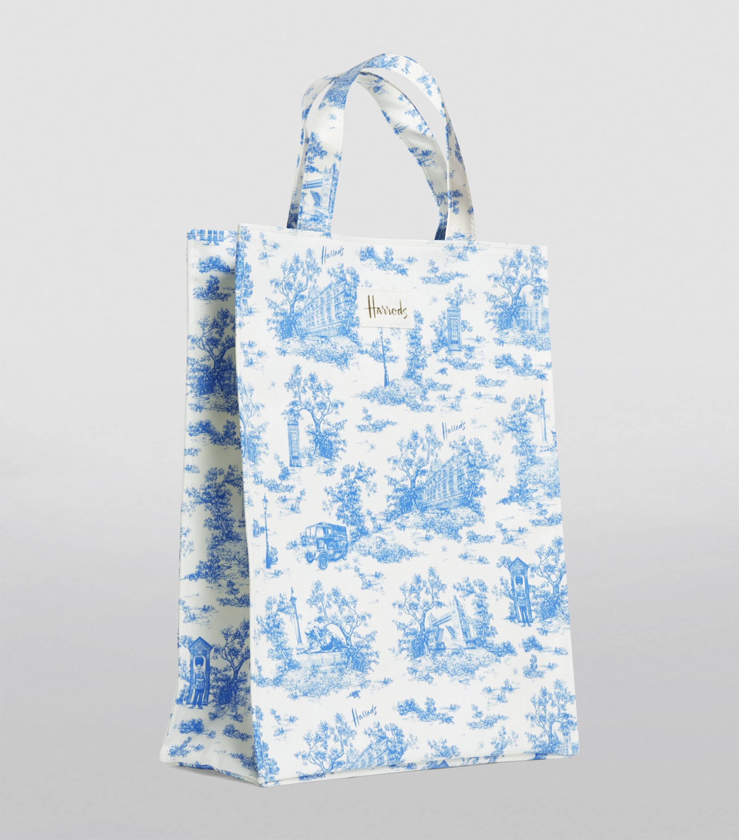Medium Toile Shopper Bag BLUE Image 3