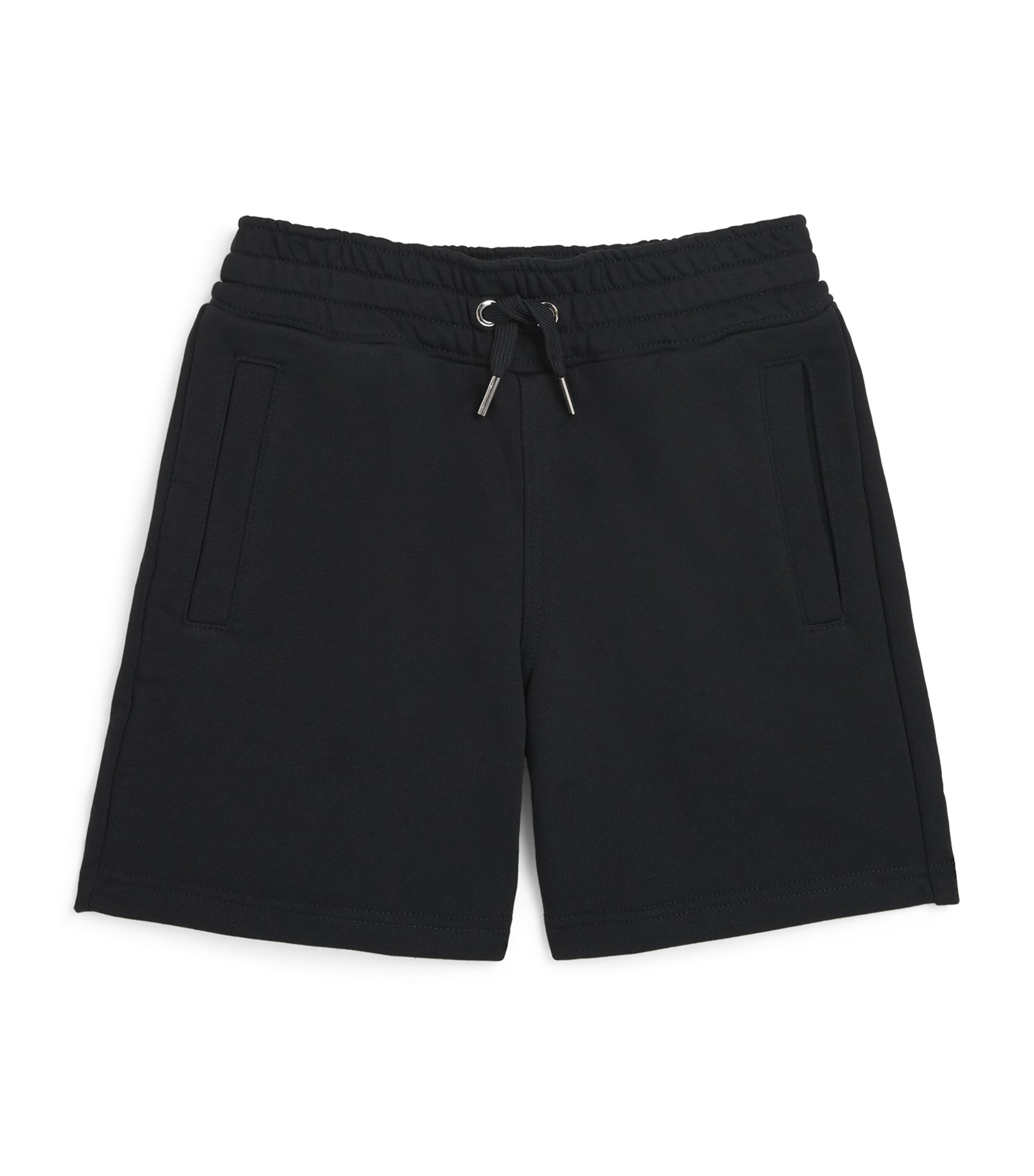 Givenchy Cotton-blend Embroidered Sweat Shorts In Blue