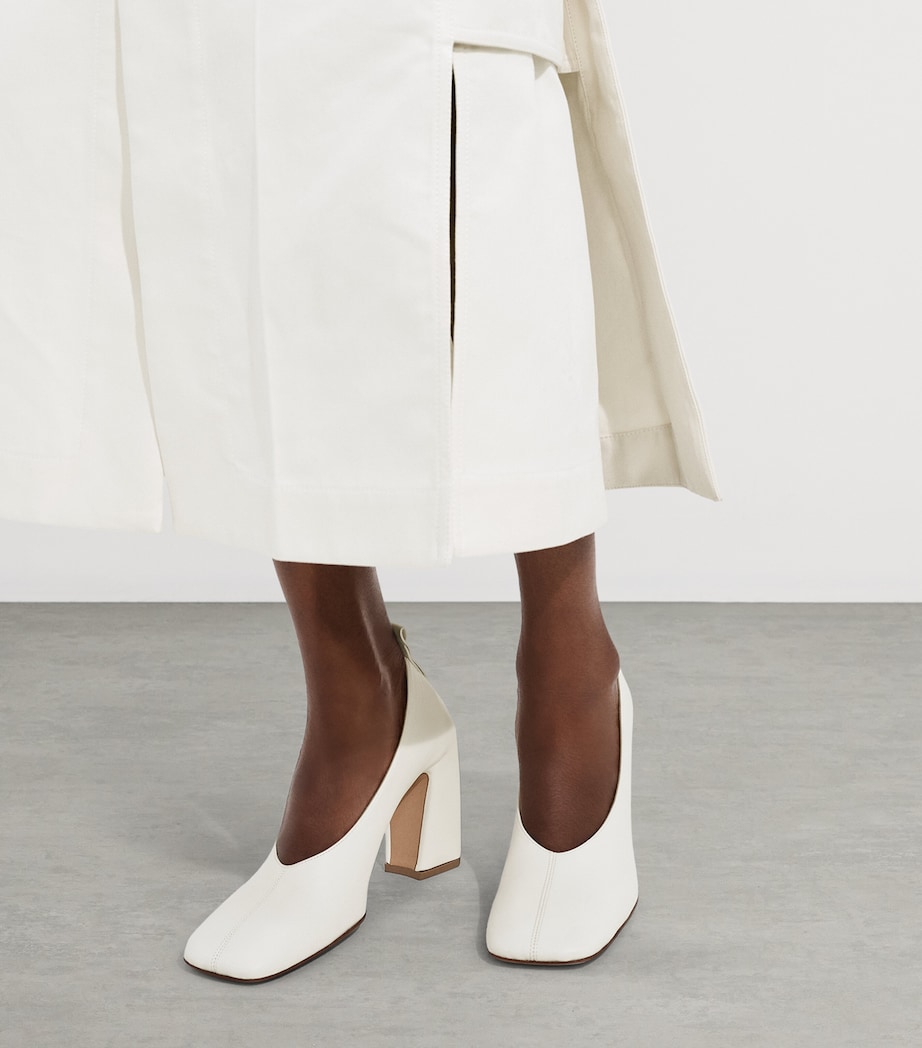 Bottega Veneta Calfskin Loop-Detail Pumps 90 Image 2