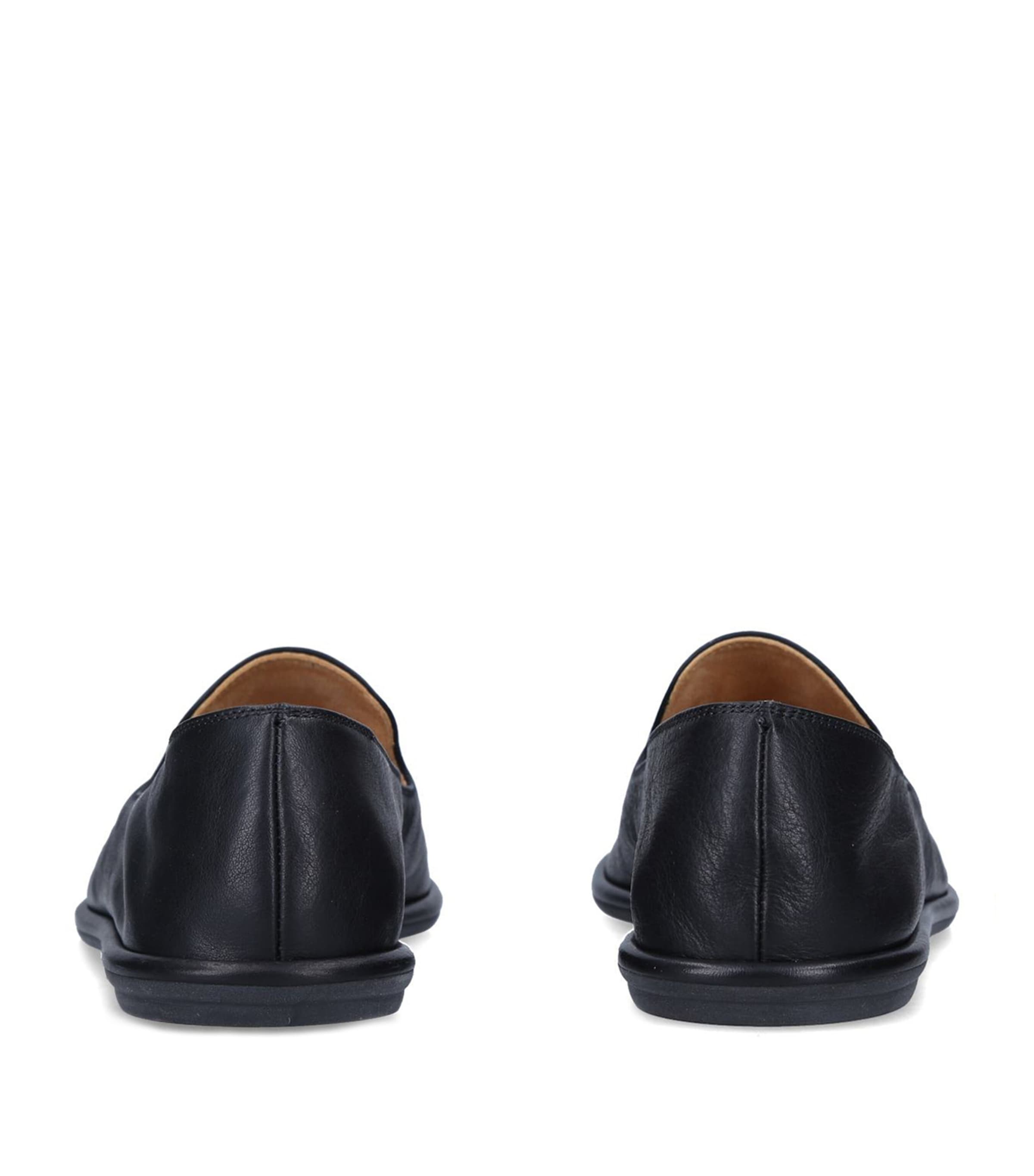 Canal Leather Loafers BLACK Image 2