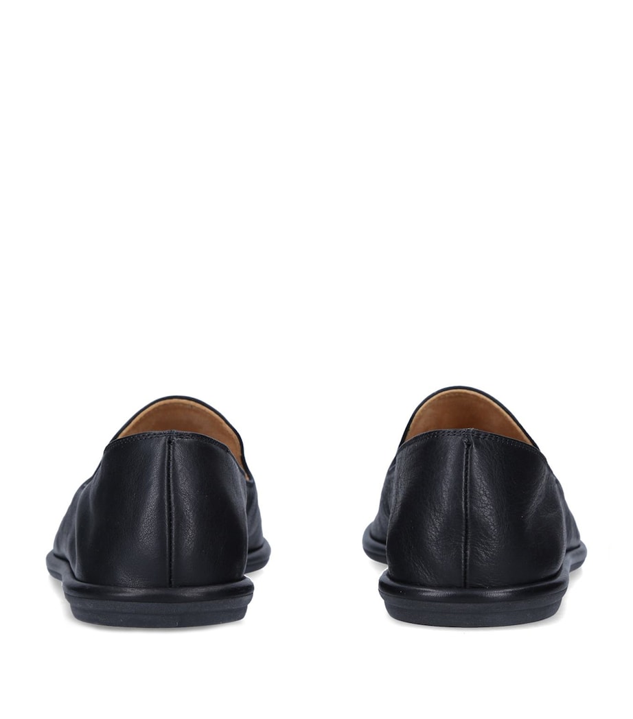 Canal Leather Loafers BLACK Image 2