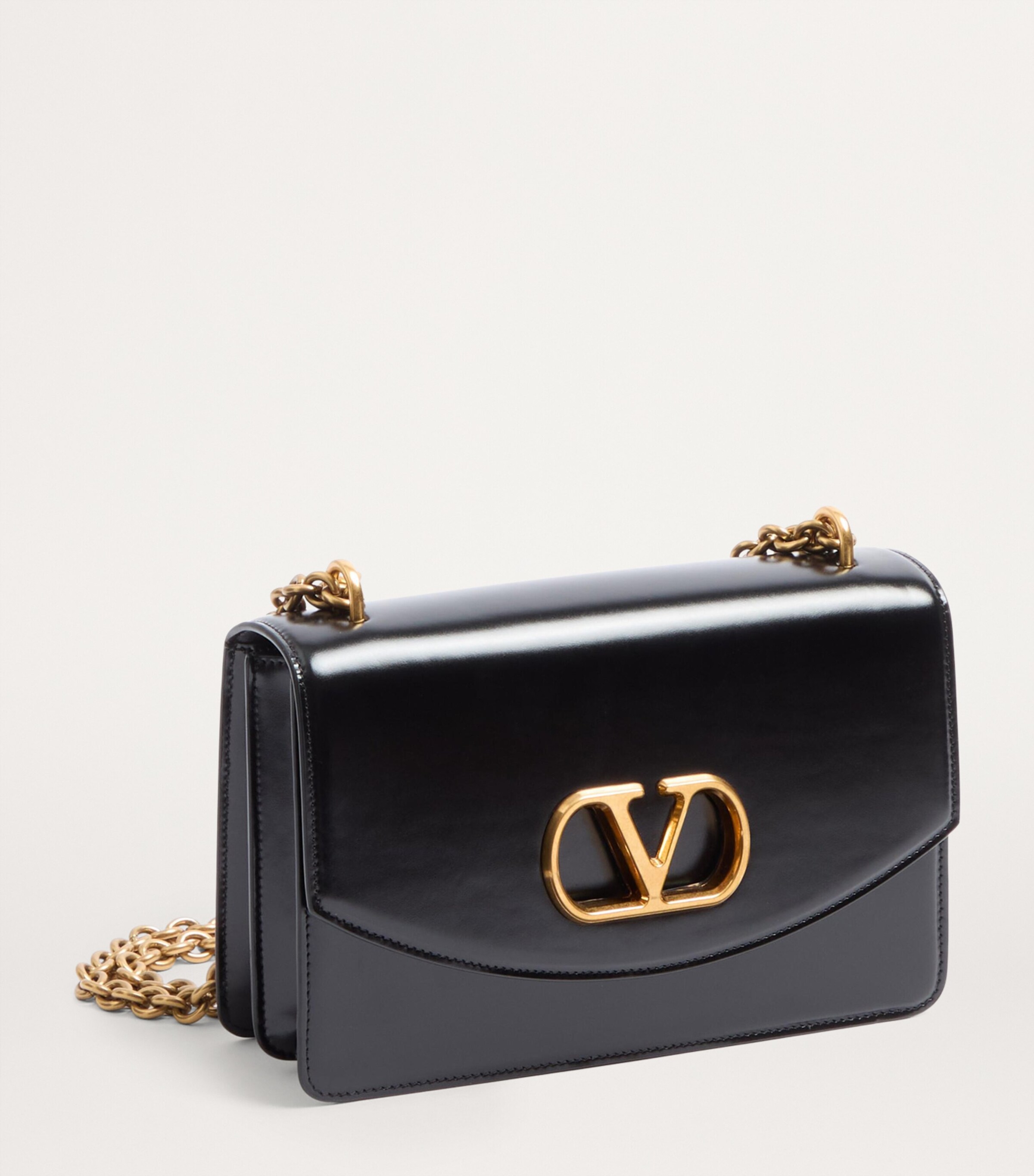 Valentino Garavani Calf Leather Rockstud Cross-Body Bag