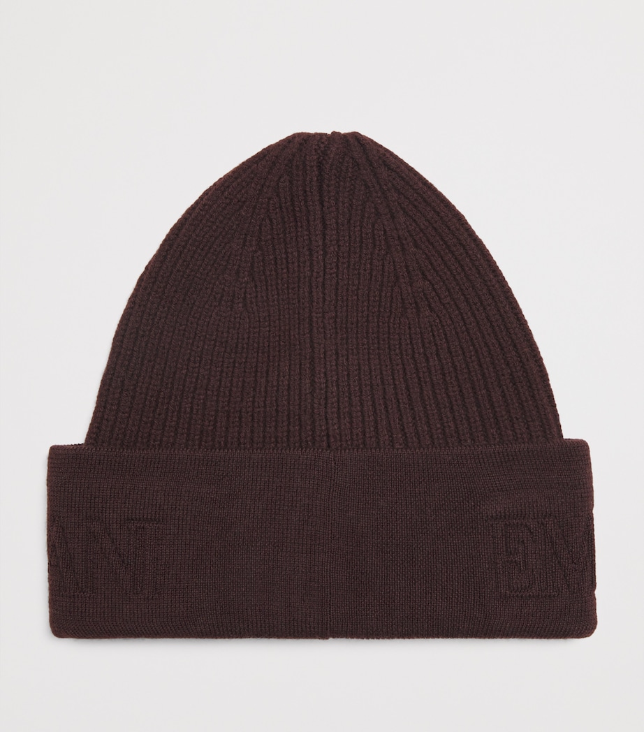 Wool Logo Beanie U6279 Image 2