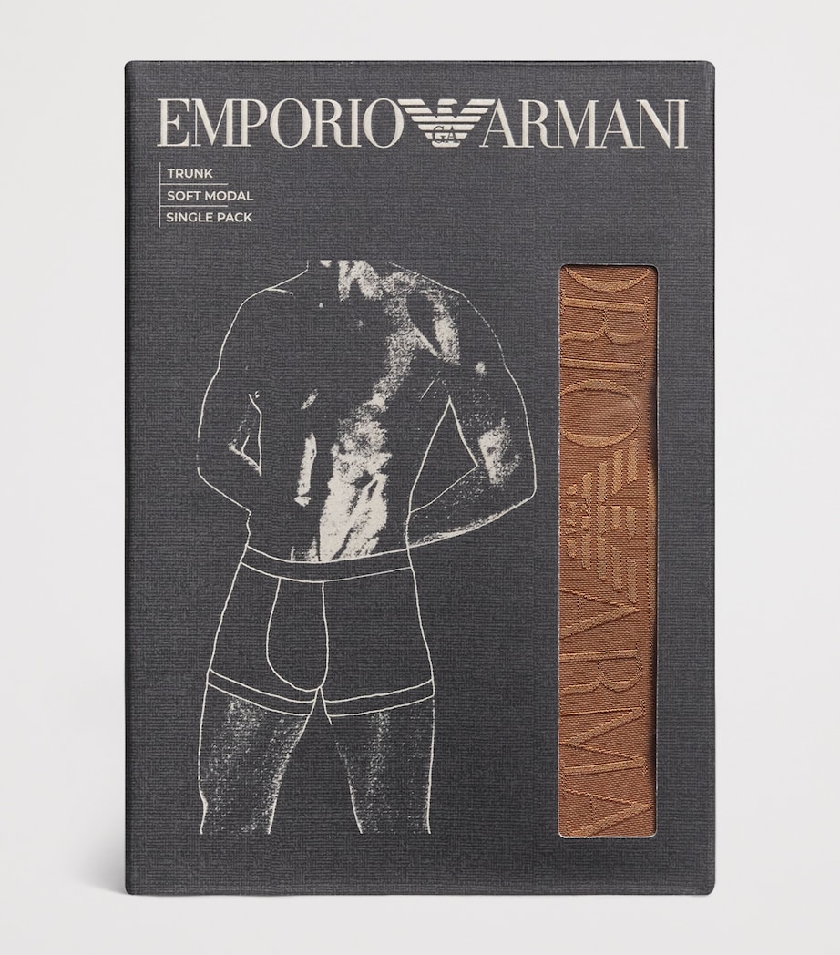 Soft Modal Trunks U6031-CHOCO Image 2