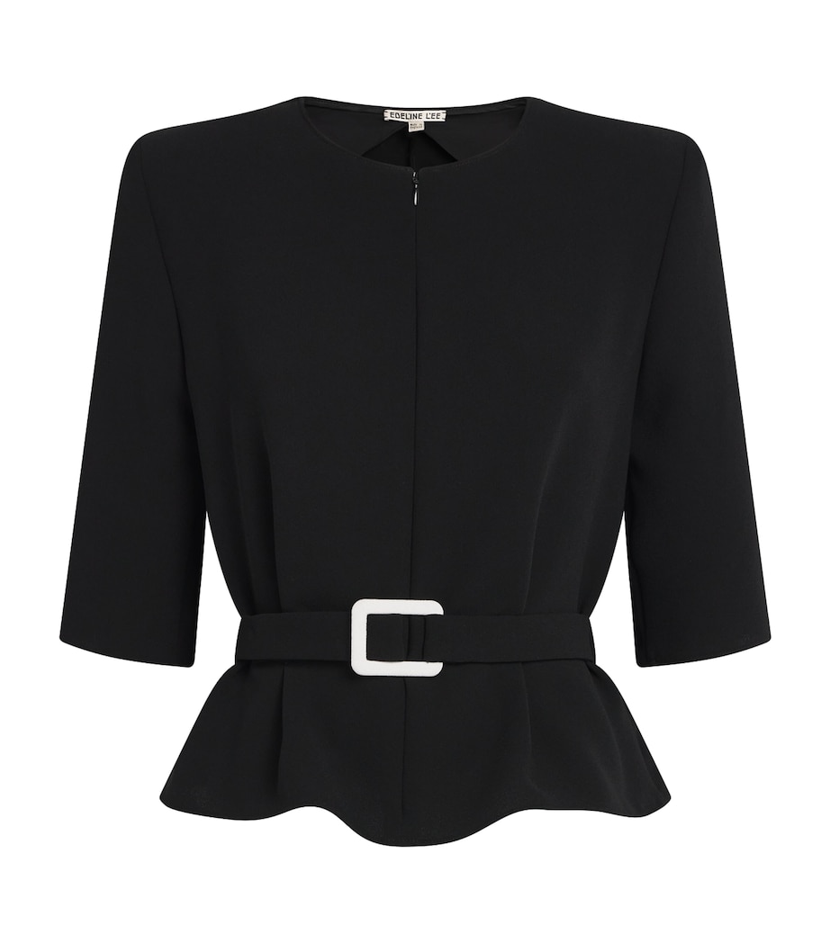 Georgette Lola Top BLA Image 1