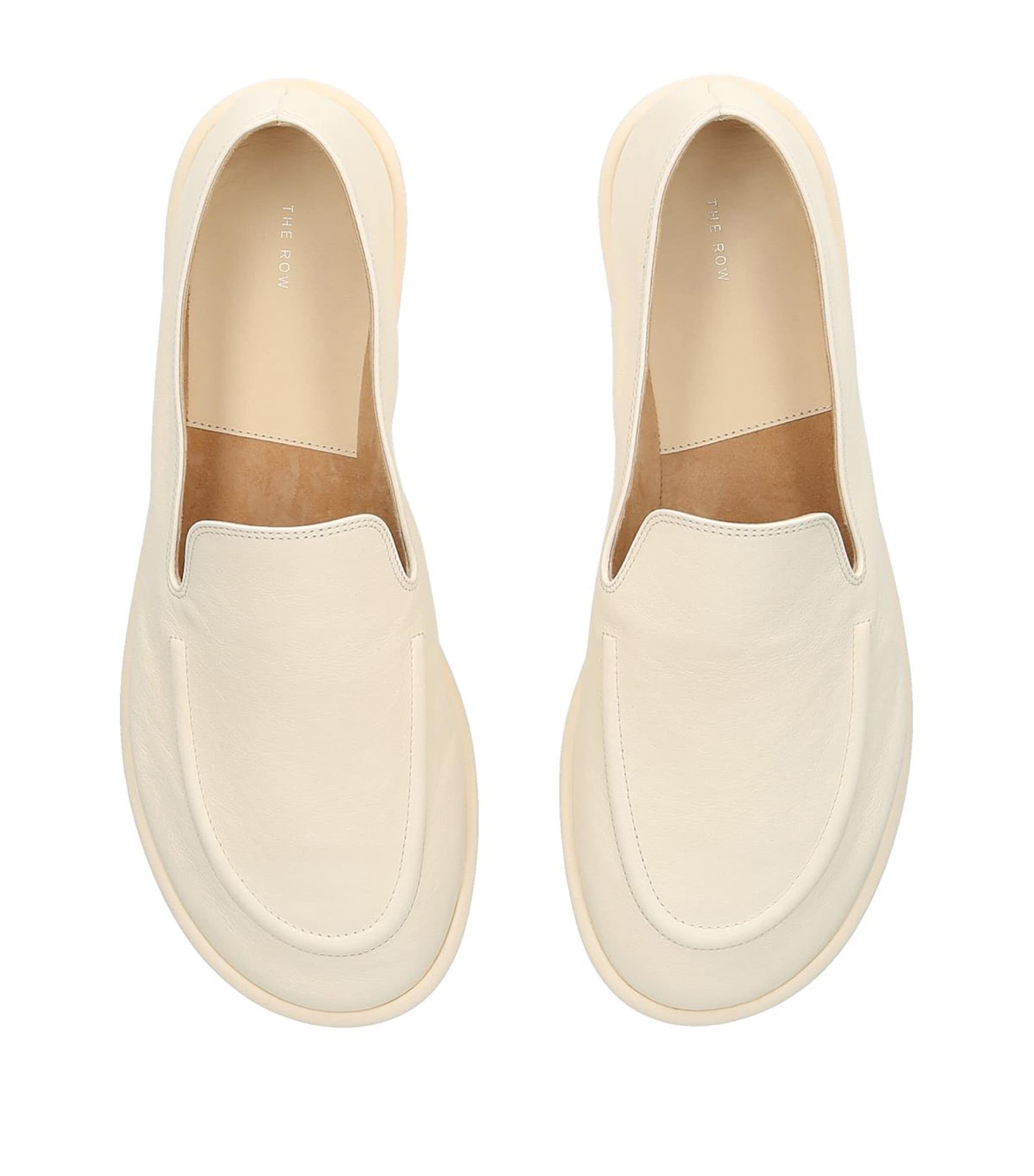 Canal Leather Loafers BONE Image 4