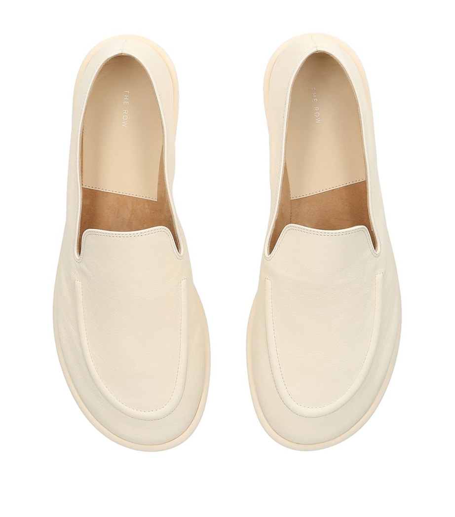 Canal Leather Loafers BONE Image 4