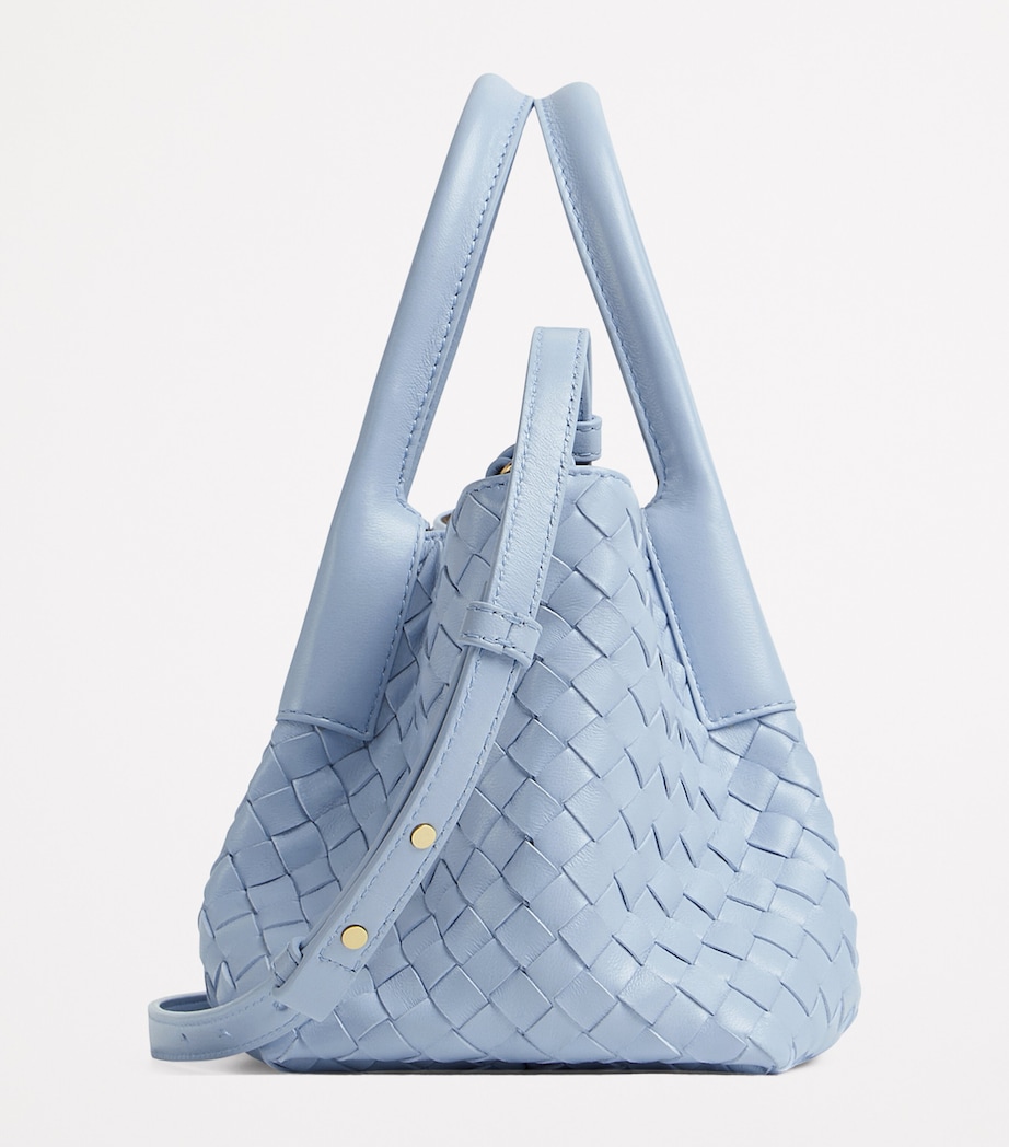 Small Leather Intrecciato Pinacoteca Tote Bag 1456 Image 4