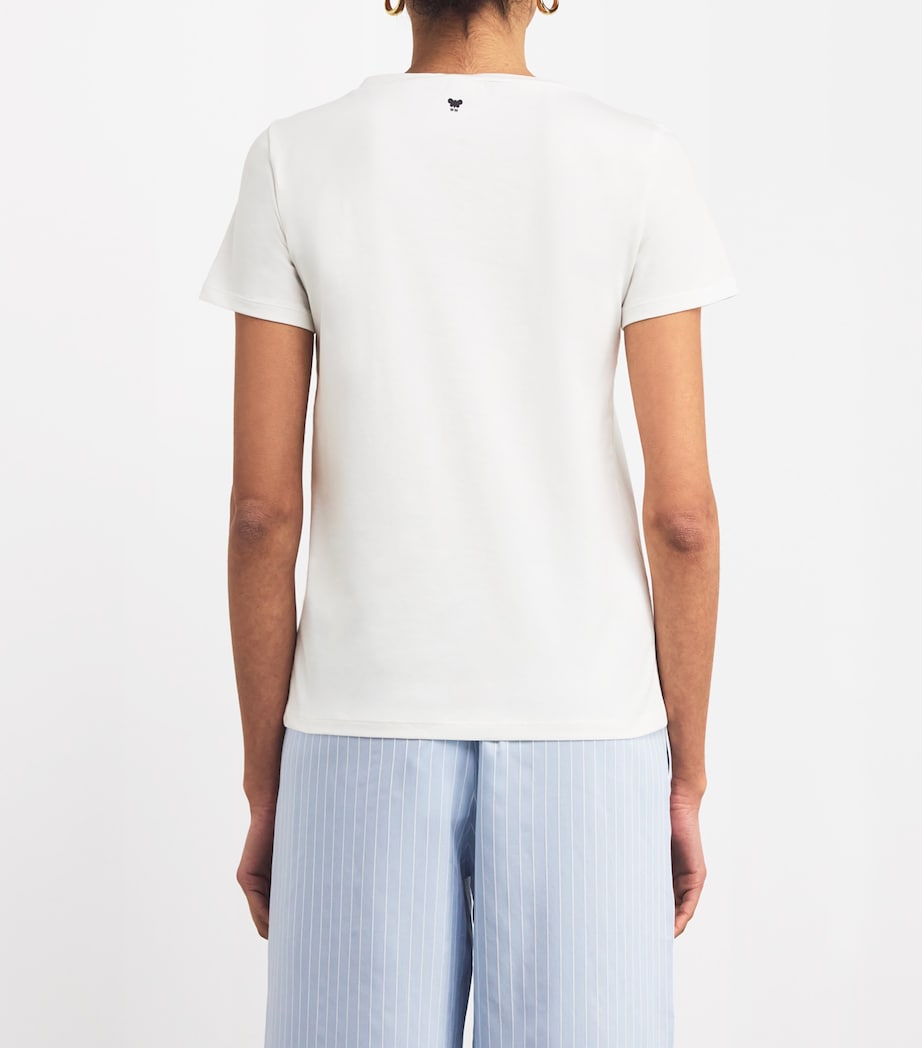 Cotton-Blend T-Shirt WHITE Image 4